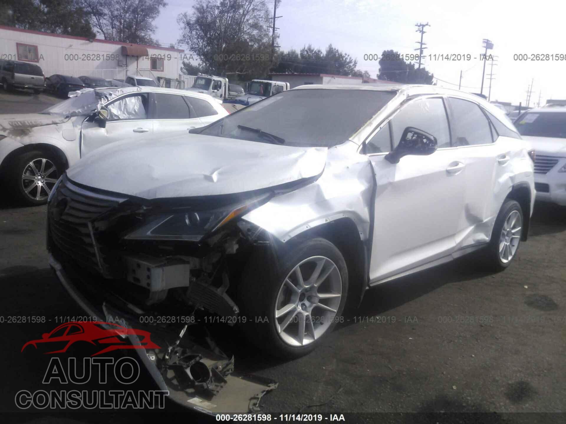LEXUS RX 2018 - 2T2ZZMCA4JC112487