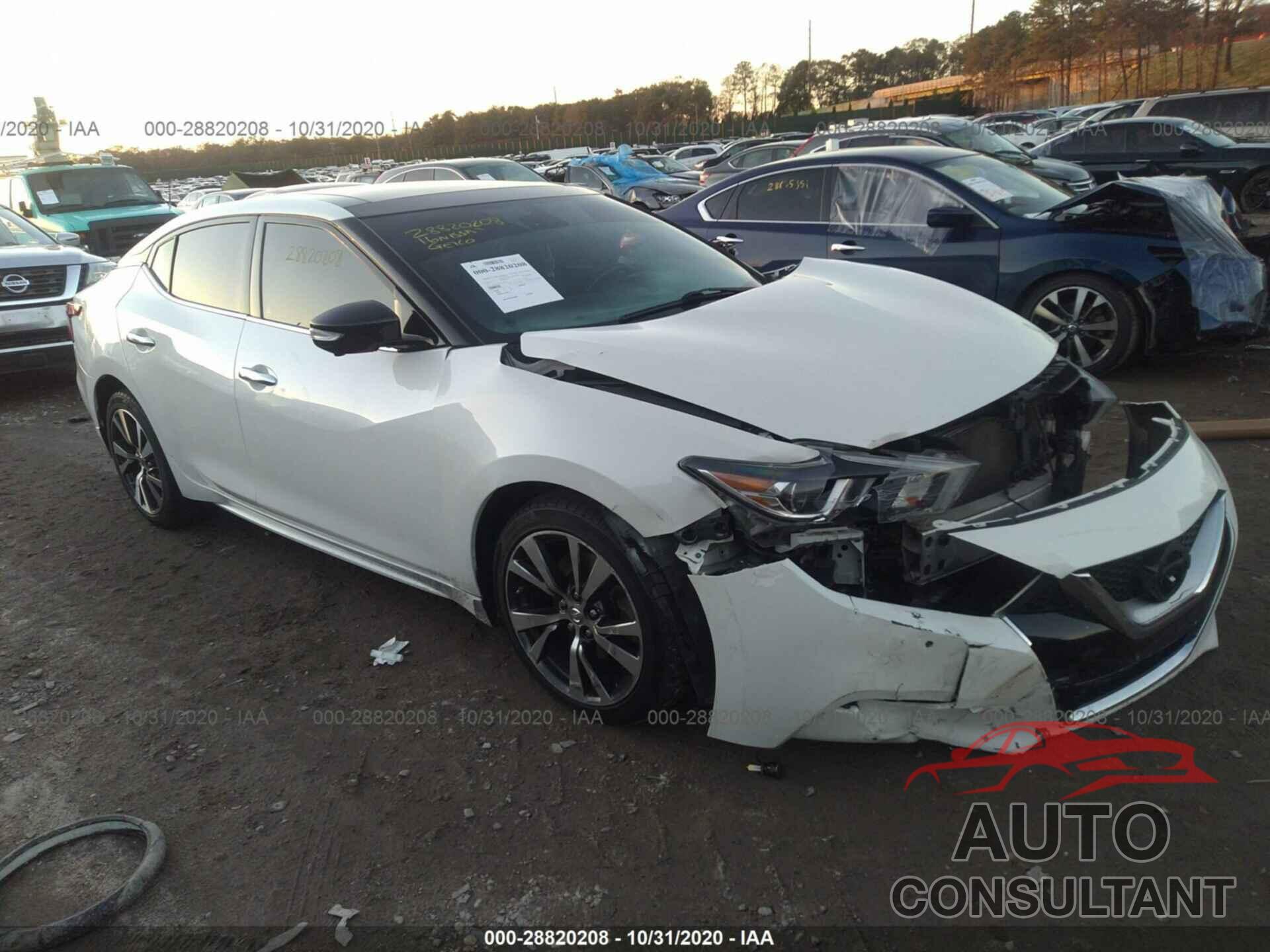 NISSAN MAXIMA 2016 - 1N4AA6AP2GC403301