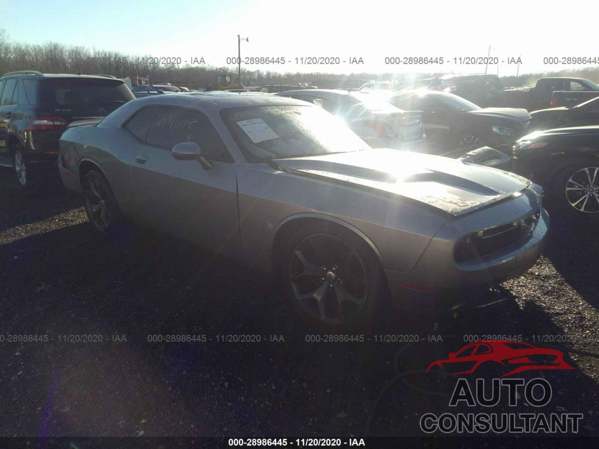 DODGE CHALLENGER 2018 - 2C3CDZAG9JH258536