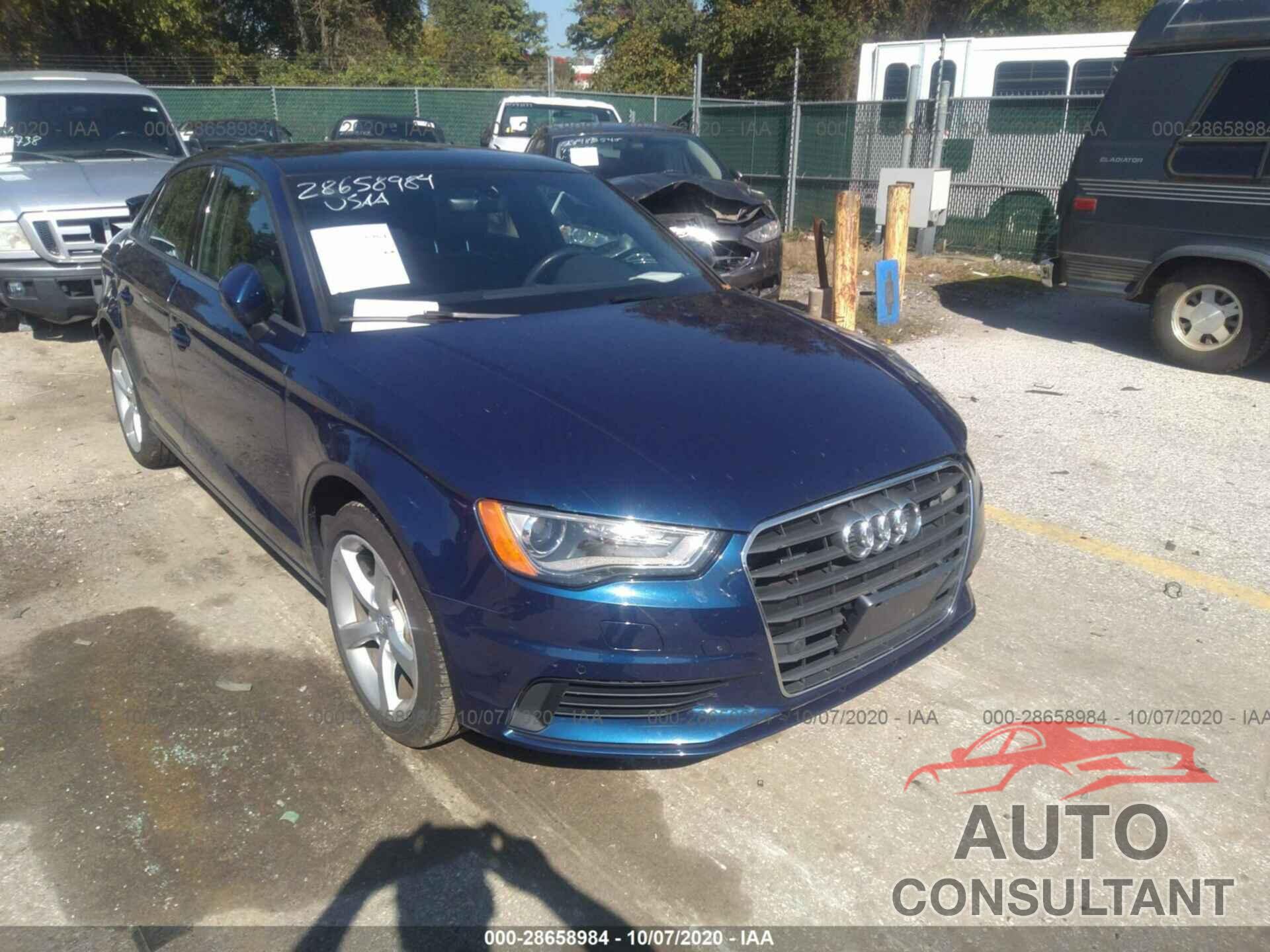 AUDI A3 2016 - WAUB8GFF4G1068311