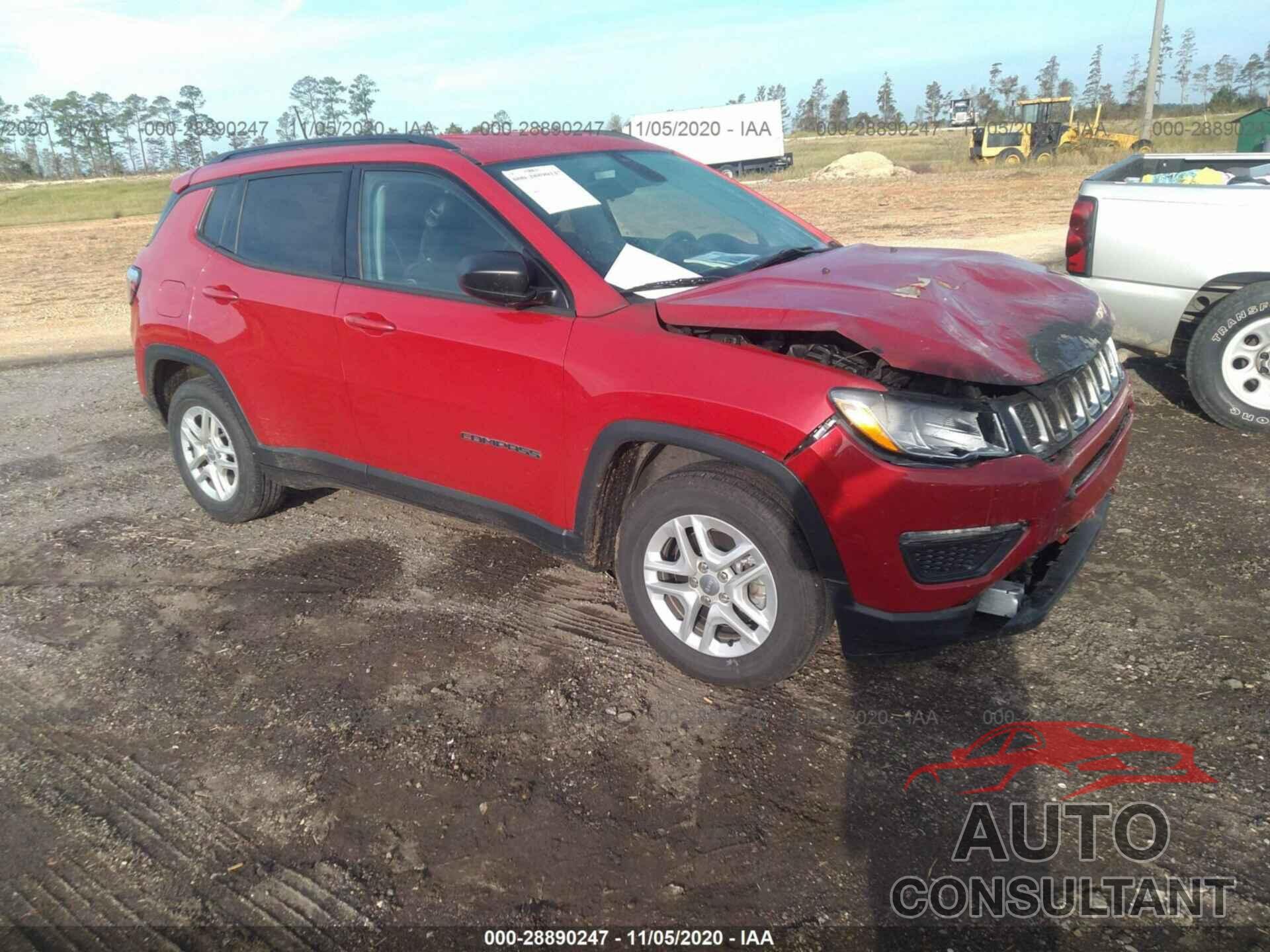 JEEP COMPASS 2018 - 3C4NJCAB8JT272031