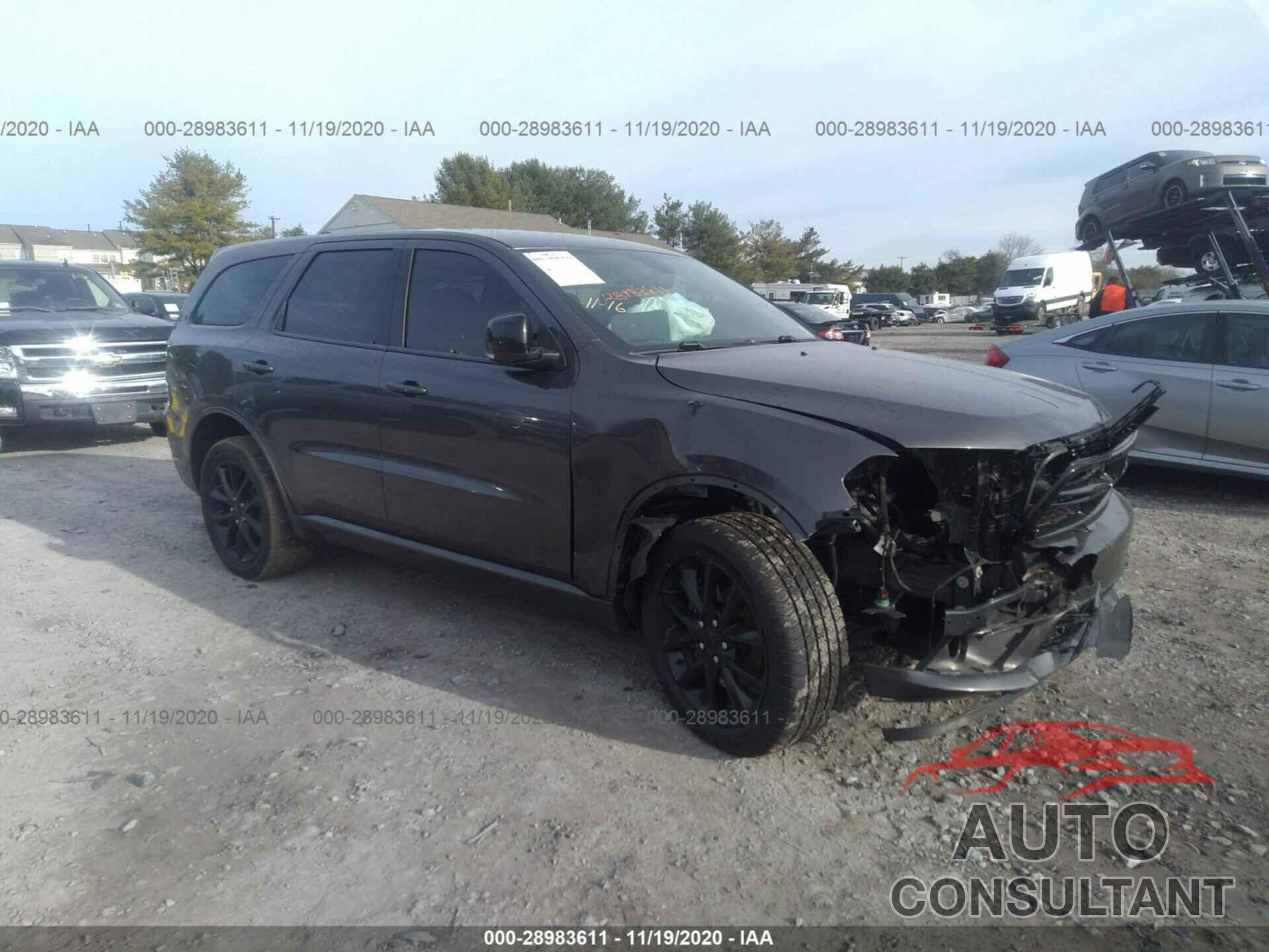 DODGE DURANGO 2017 - 1C4RDJDG8HC664968