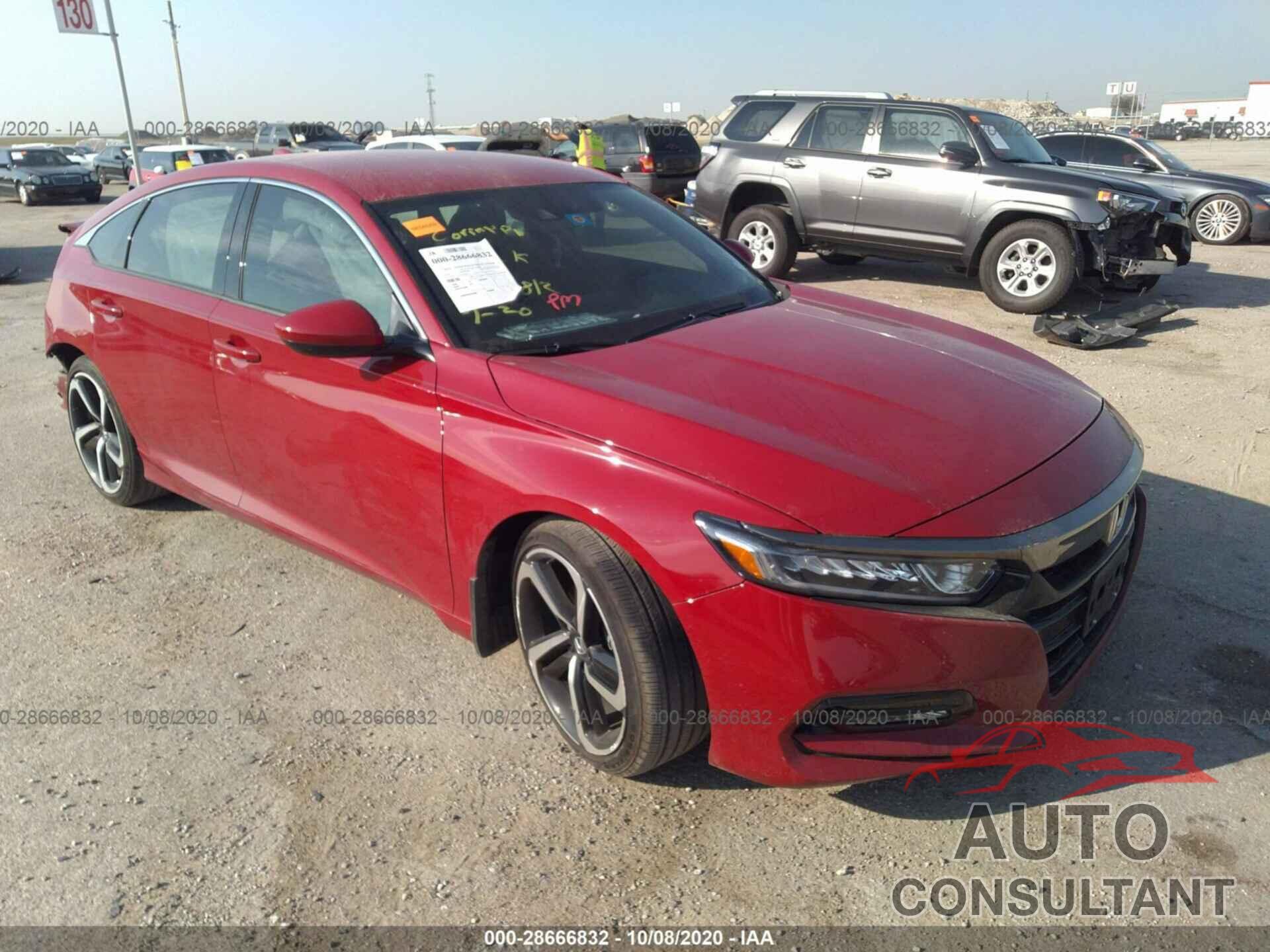 HONDA ACCORD SEDAN 2018 - 1HGCV1F34JA236041