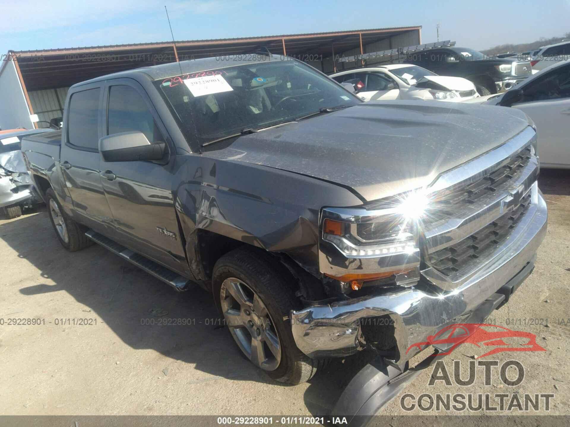 CHEVROLET SILVERADO 1500 2017 - 3GCPCREC1HG330198