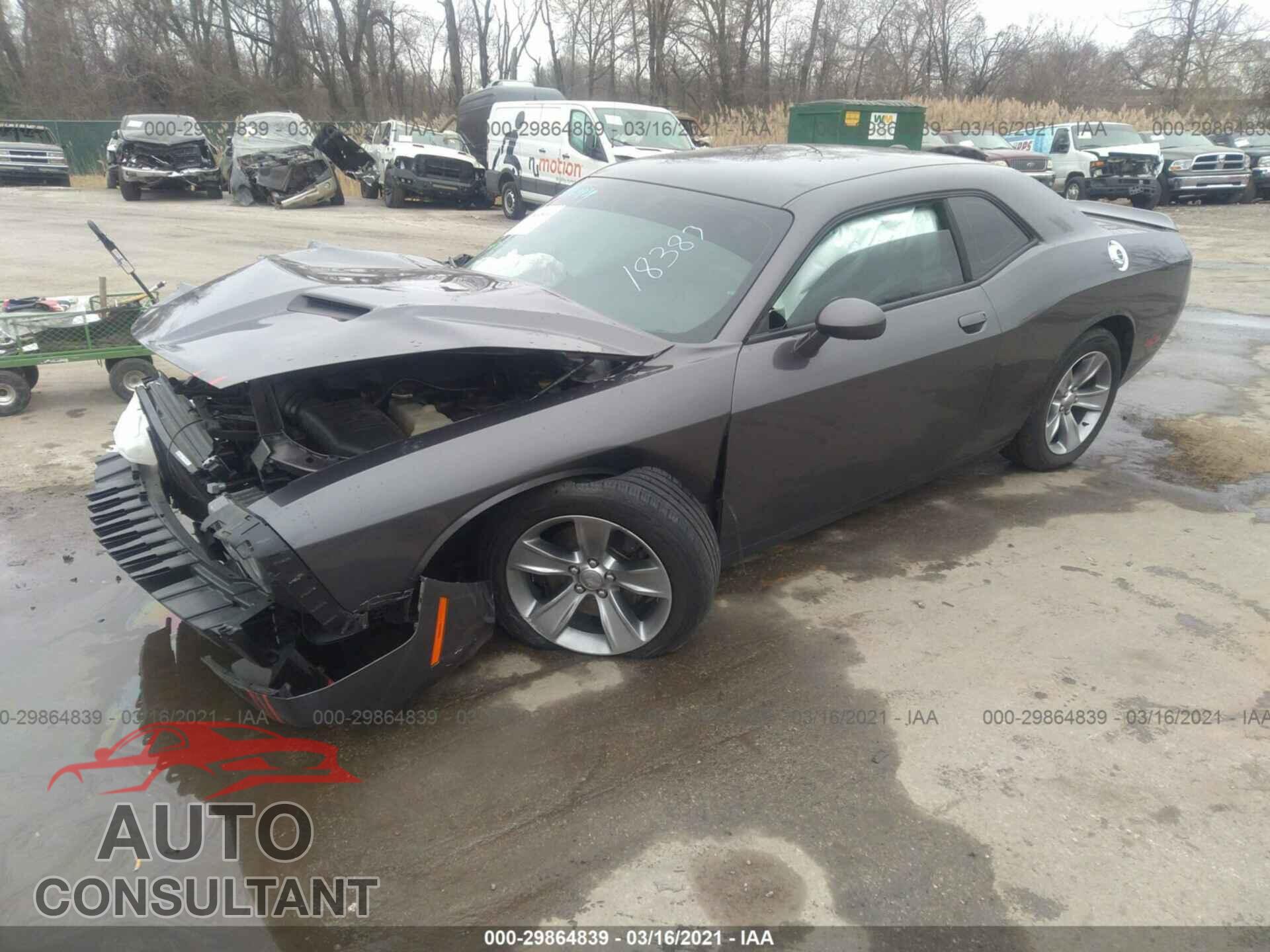 DODGE CHALLENGER 2019 - 2C3CDZAG9KH618387