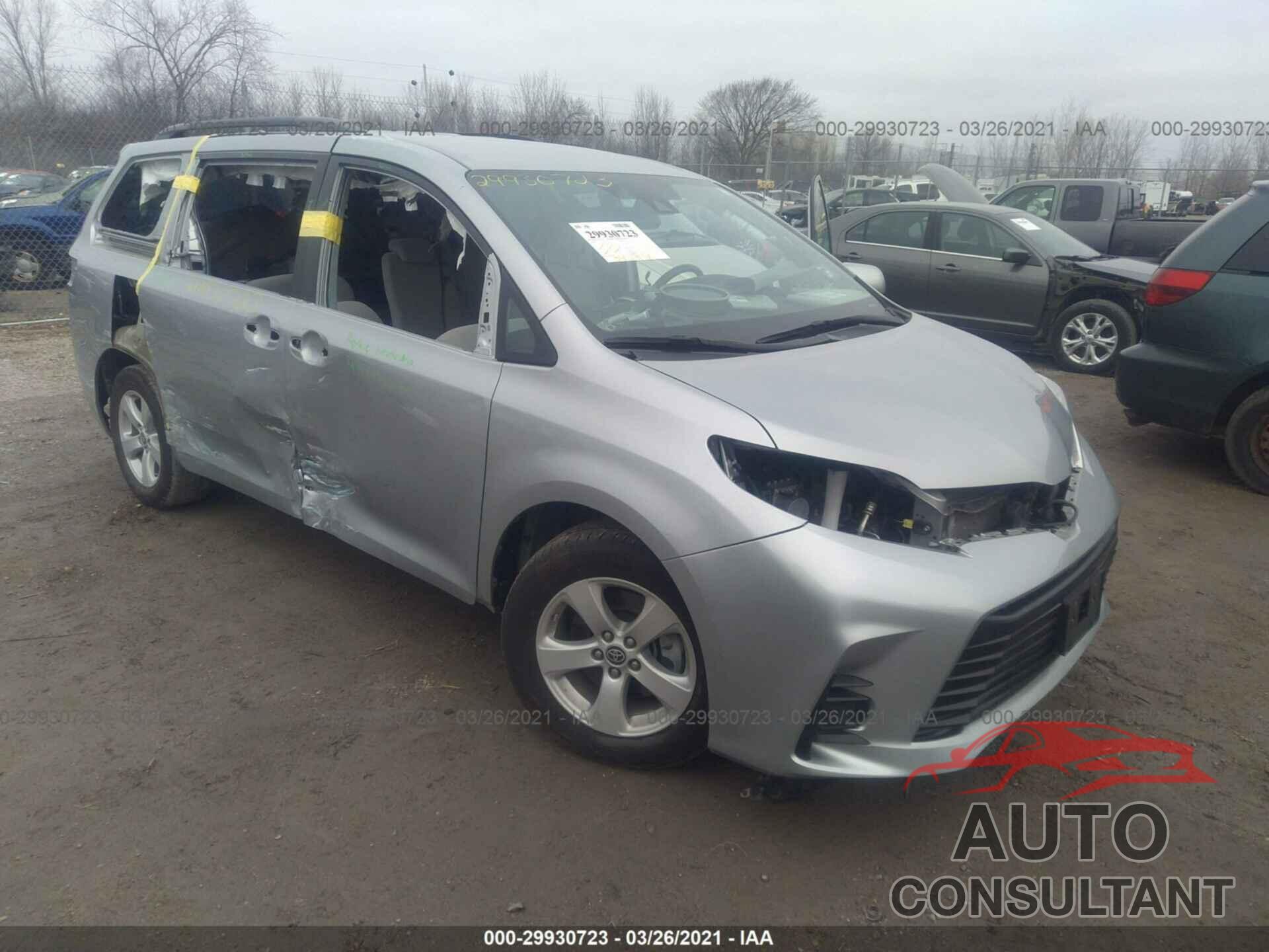 TOYOTA SIENNA 2020 - 5TDKZ3DC3LS065172