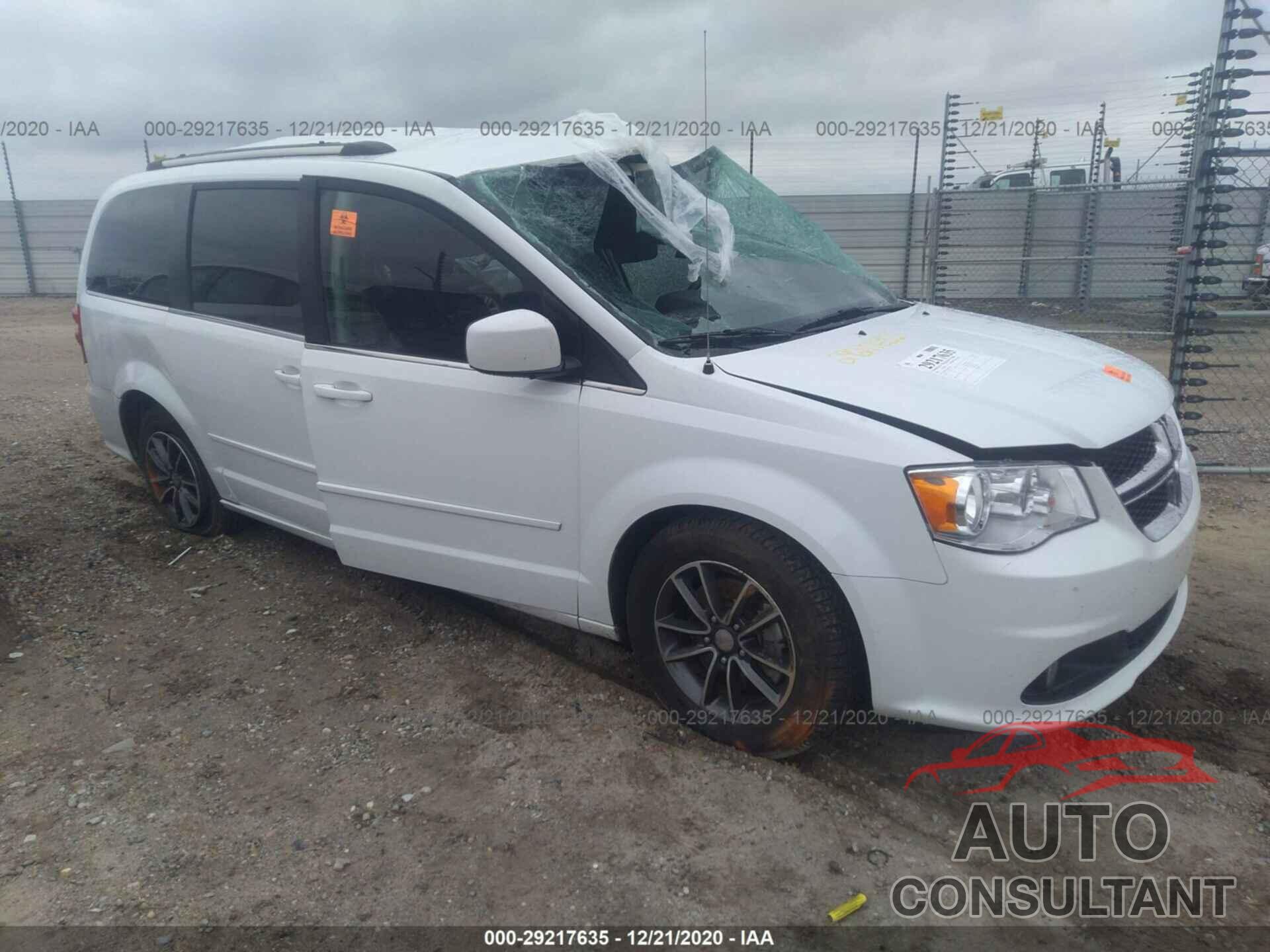 DODGE GRAND CARAVAN 2017 - 2C4RDGCGXHR715043