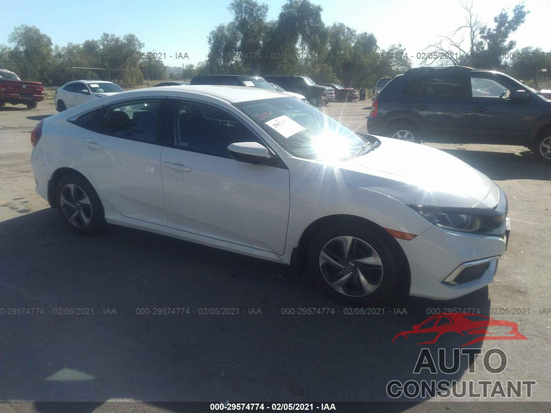 HONDA CIVIC SEDAN 2019 - 2HGFC2F69KH602890