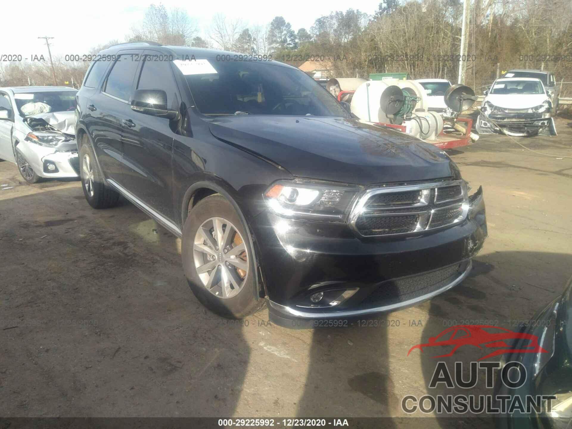 DODGE DURANGO 2016 - 1C4RDJDGXGC460011