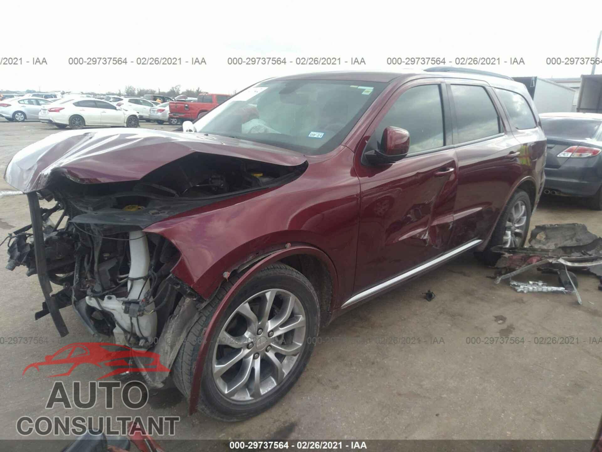 DODGE DURANGO 2017 - 1C4RDHAG2HC859798