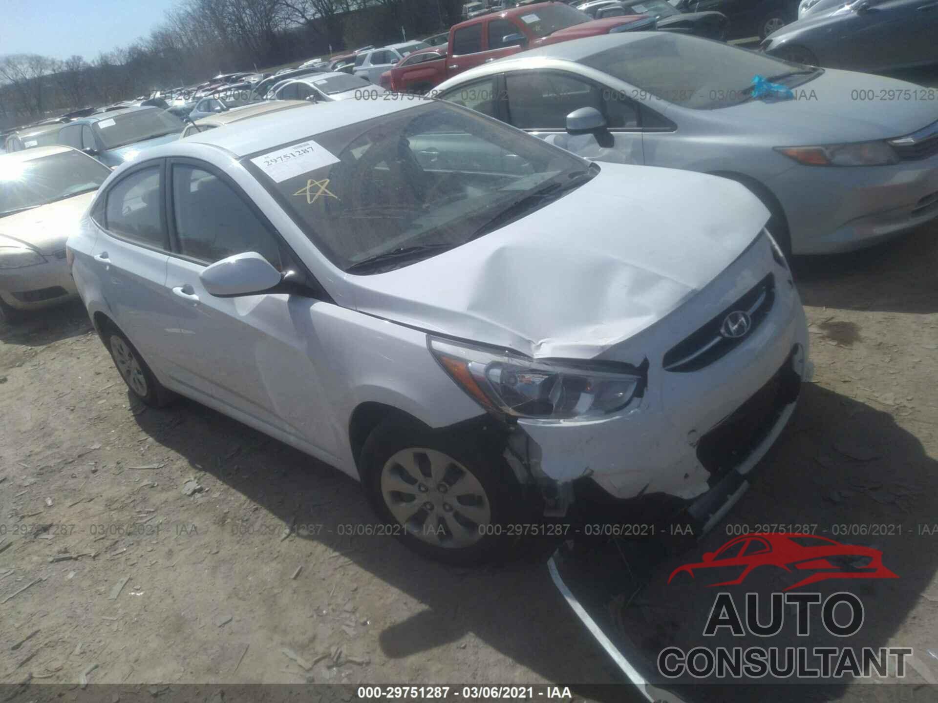 HYUNDAI ACCENT 2016 - KMHCT4AE1GU114349