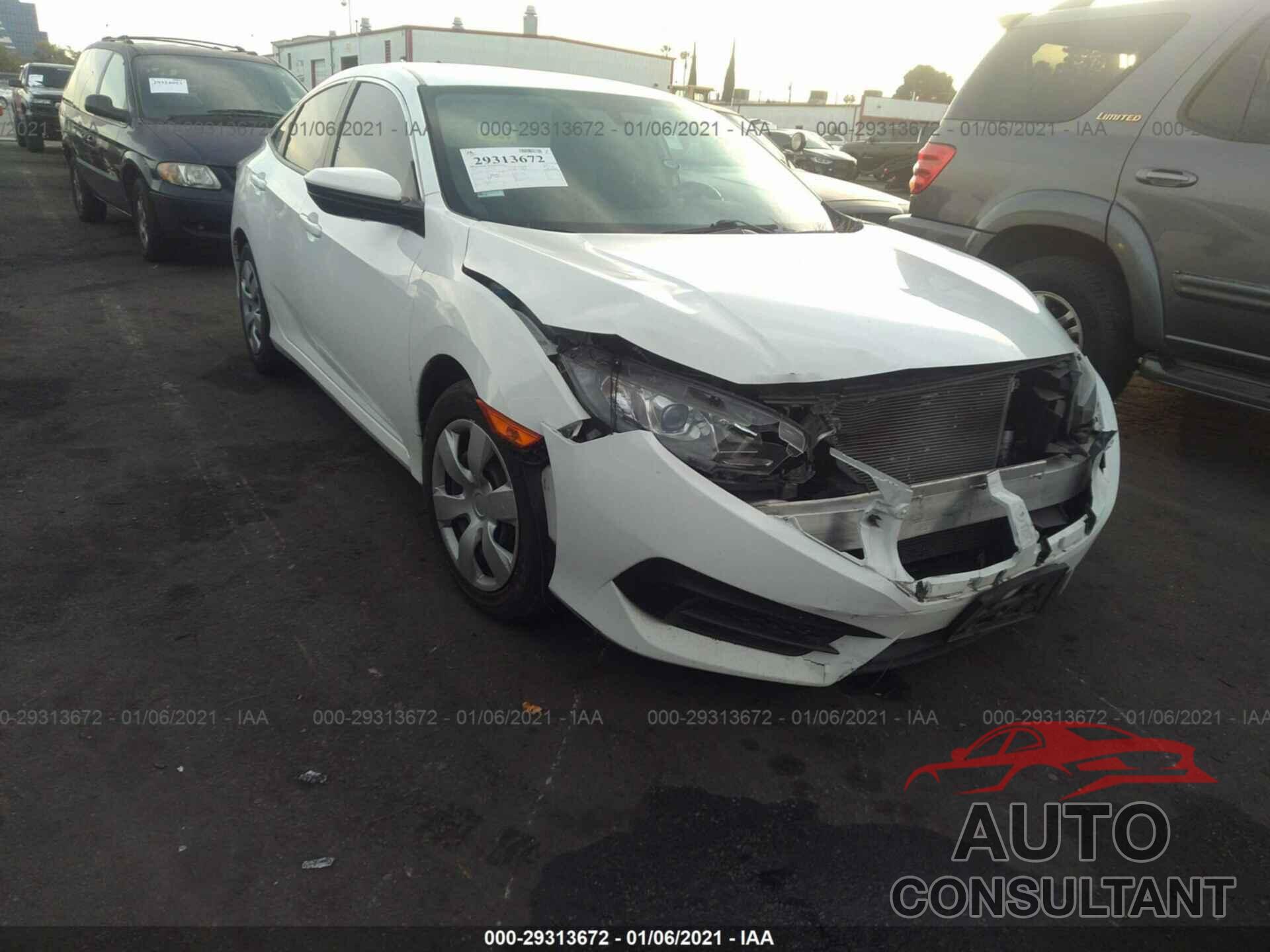 HONDA CIVIC SEDAN 2017 - 19XFC2F57HE217967