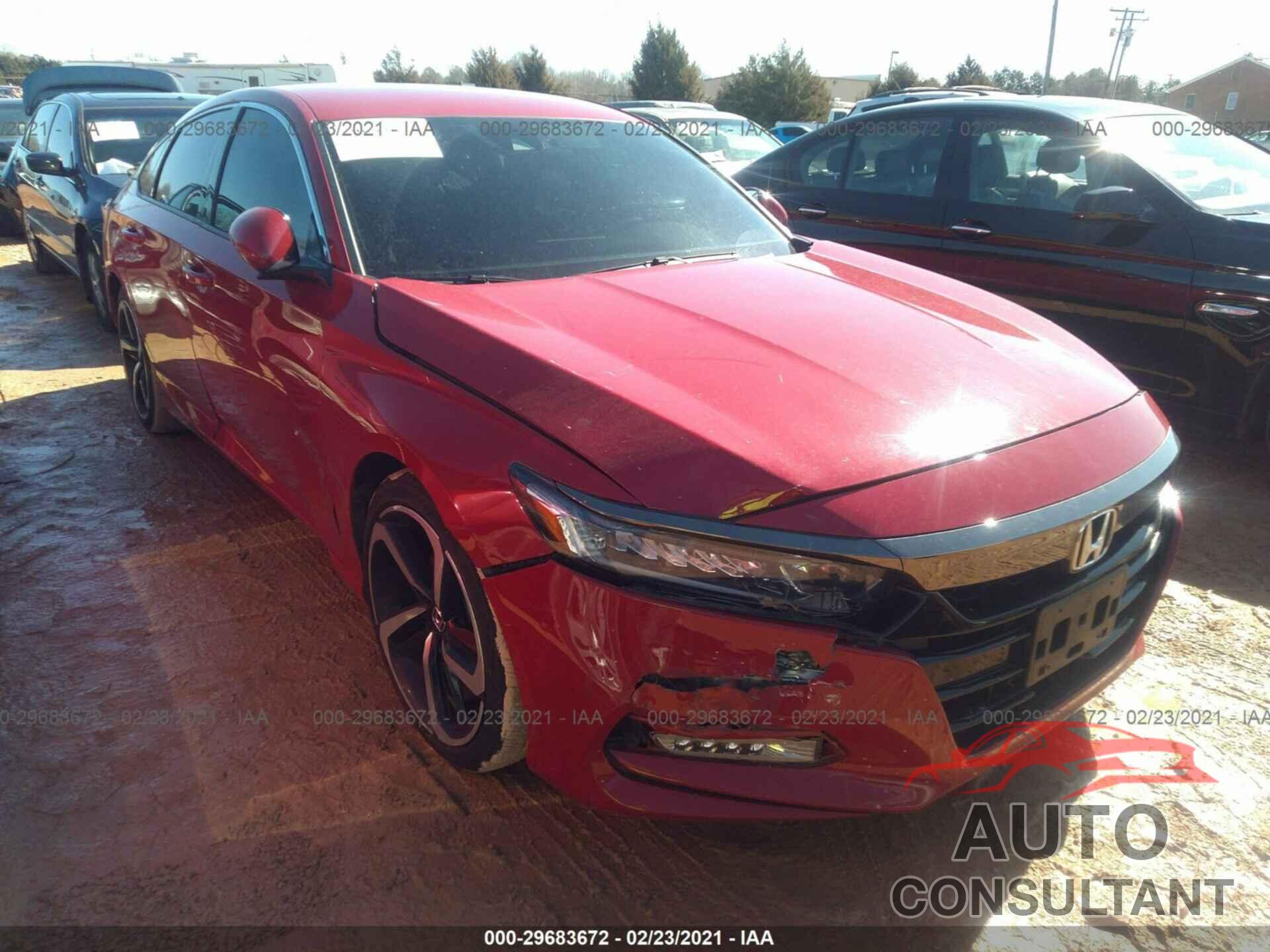 HONDA ACCORD SEDAN 2018 - 1HGCV1F35JA002832