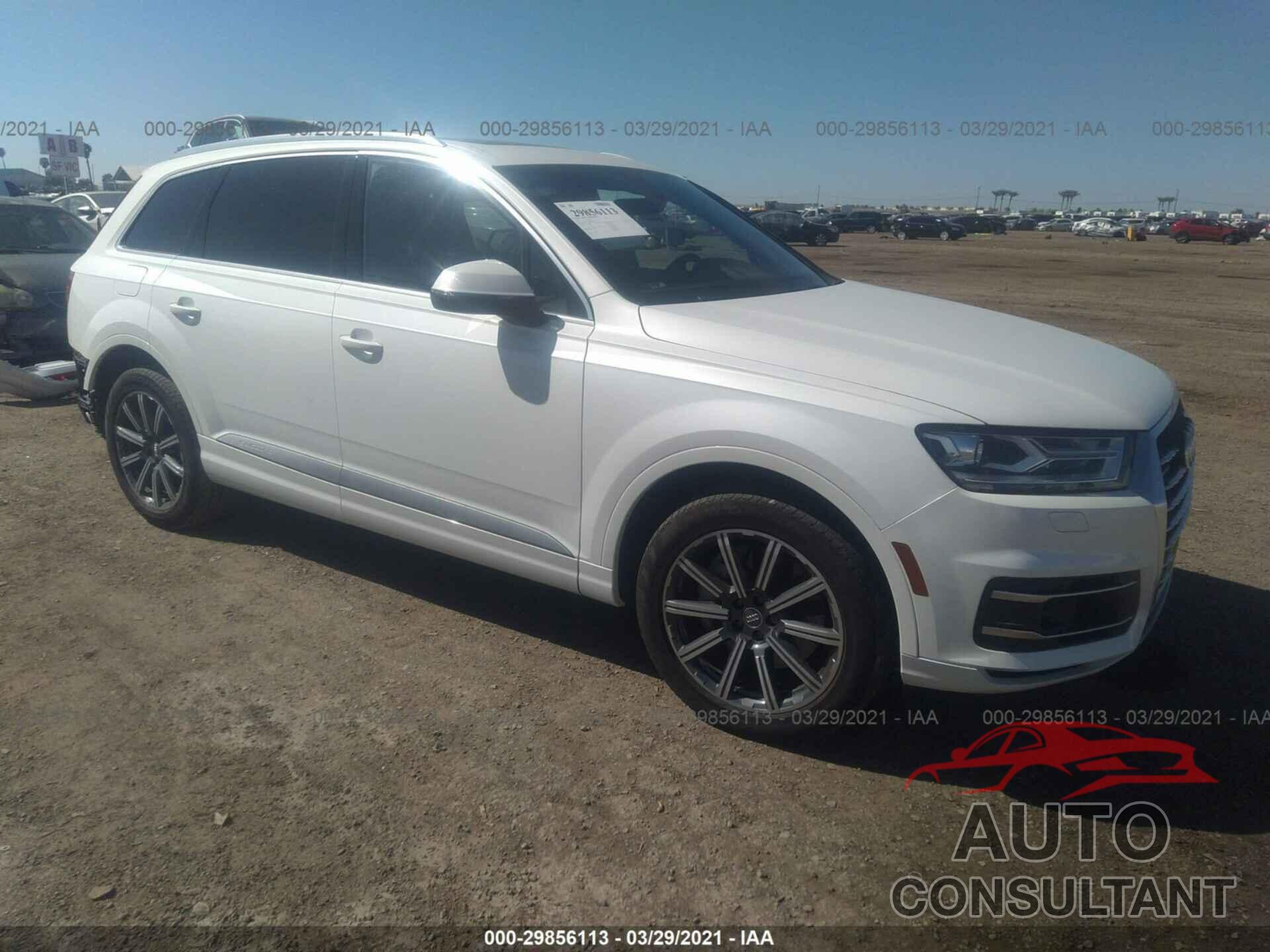 AUDI Q7 2017 - WA1LAAF70HD007596