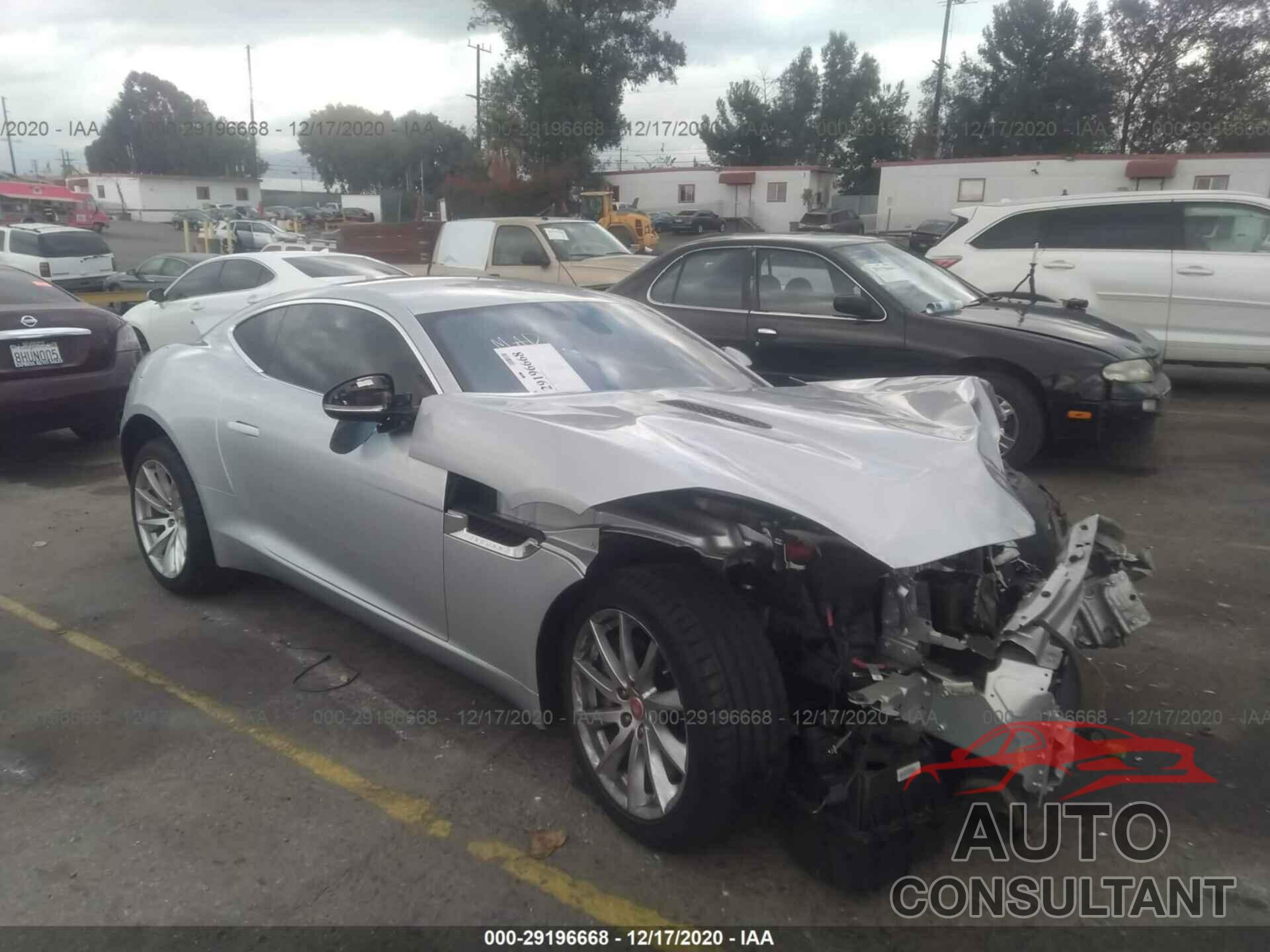 JAGUAR F-TYPE 2017 - SAJWA6AT0H8K45852
