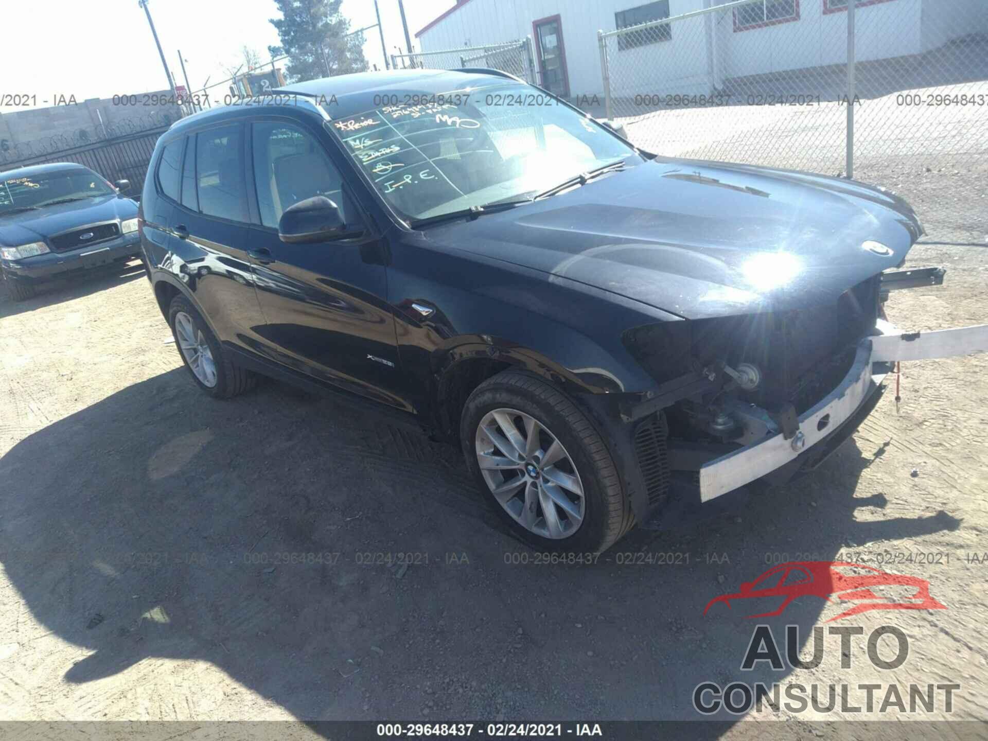 BMW X3 2017 - 5UXWX9C58H0D96158