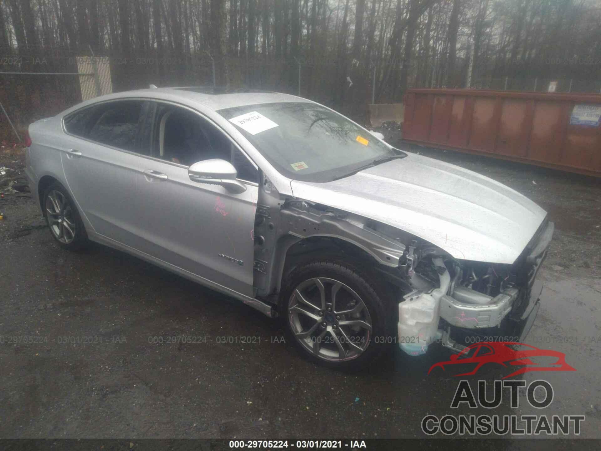 FORD FUSION HYBRID 2019 - 3FA6P0RU7KR224001