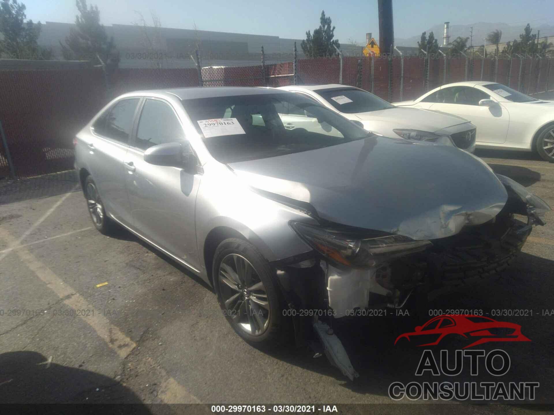 TOYOTA CAMRY 2016 - 4T1BF1FK2GU243569