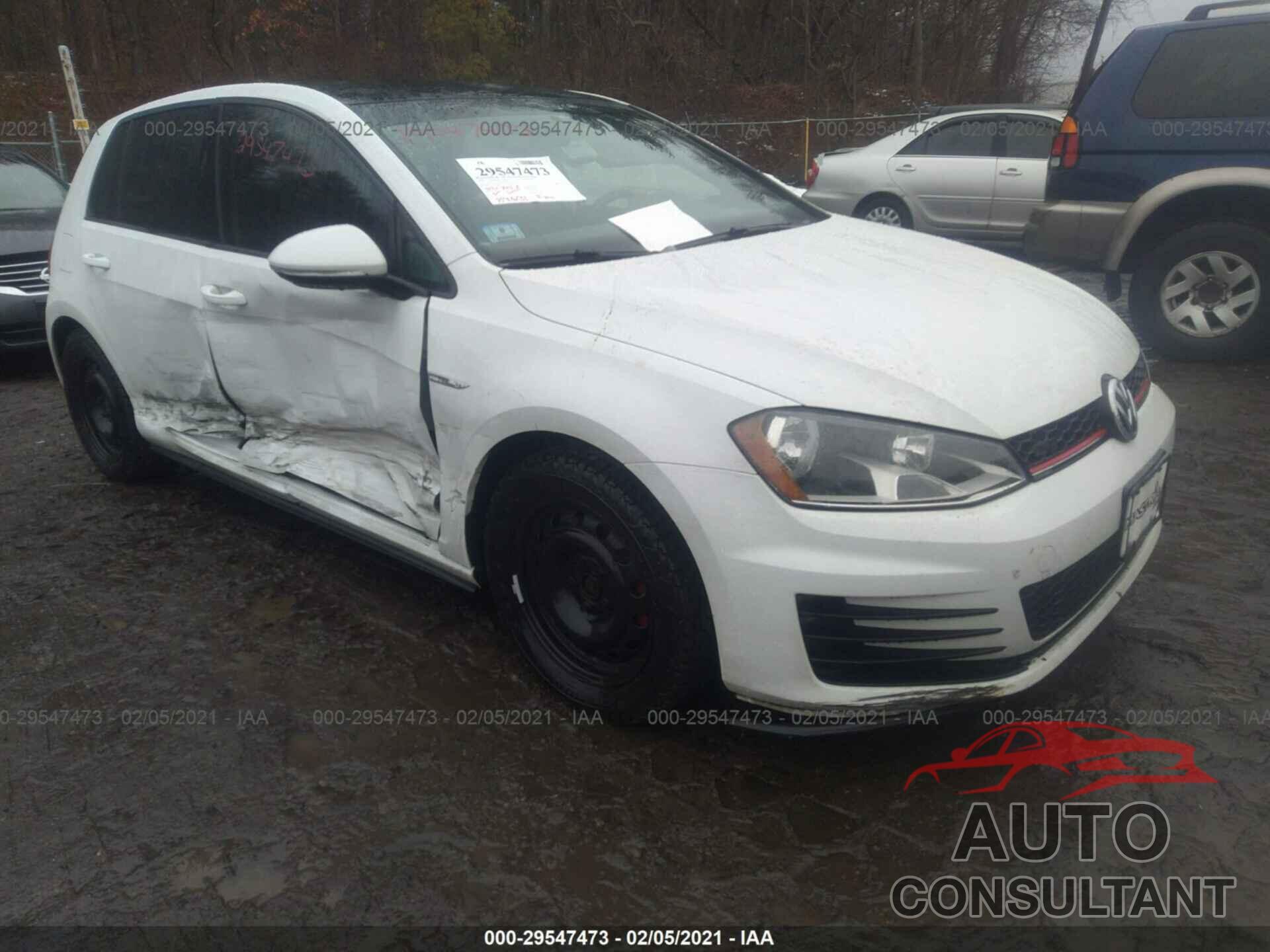 VOLKSWAGEN GOLF GTI 2016 - 3VW5T7AUXGM054921