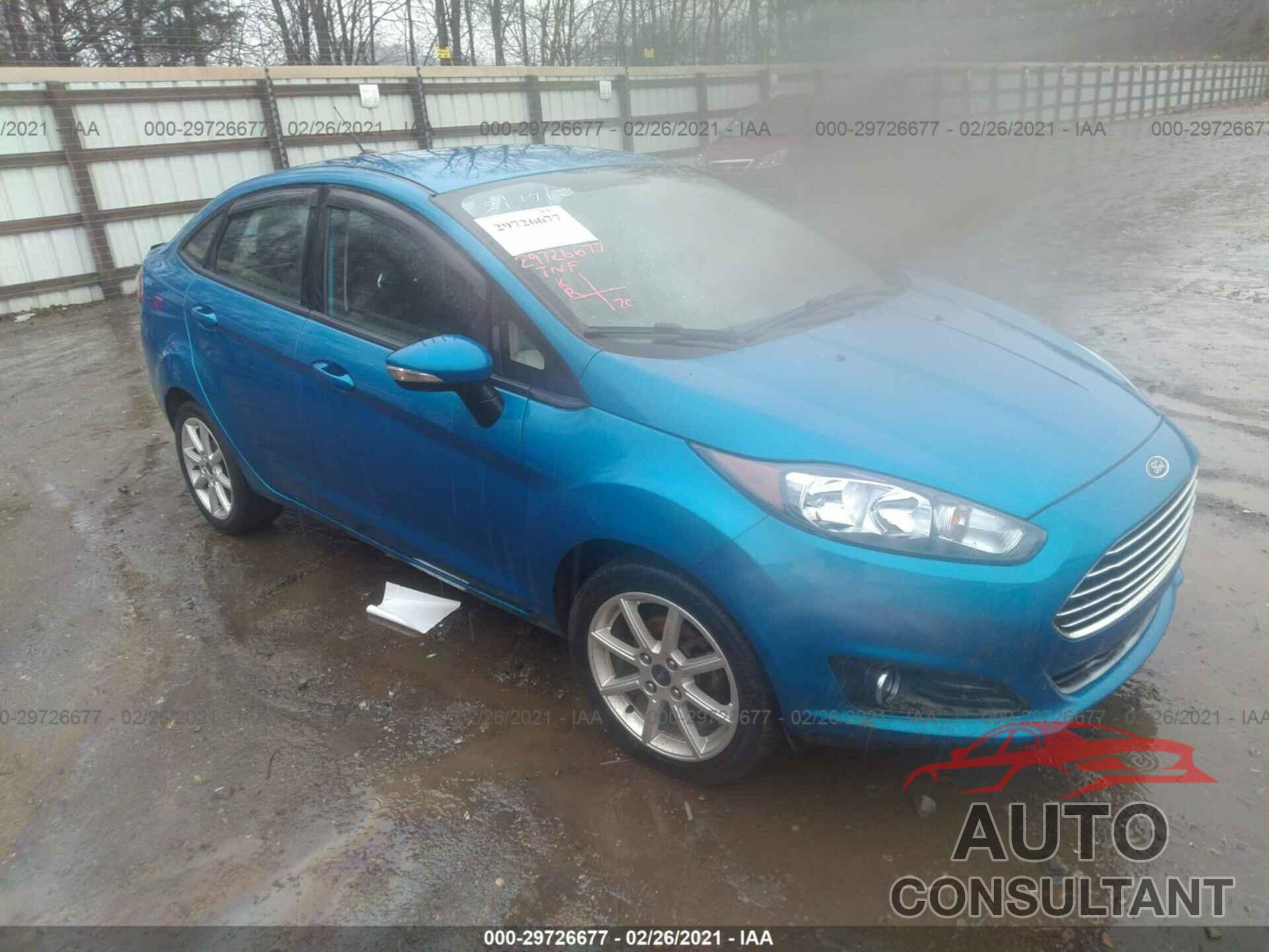 FORD FIESTA 2016 - 3FADP4BJ8GM194932