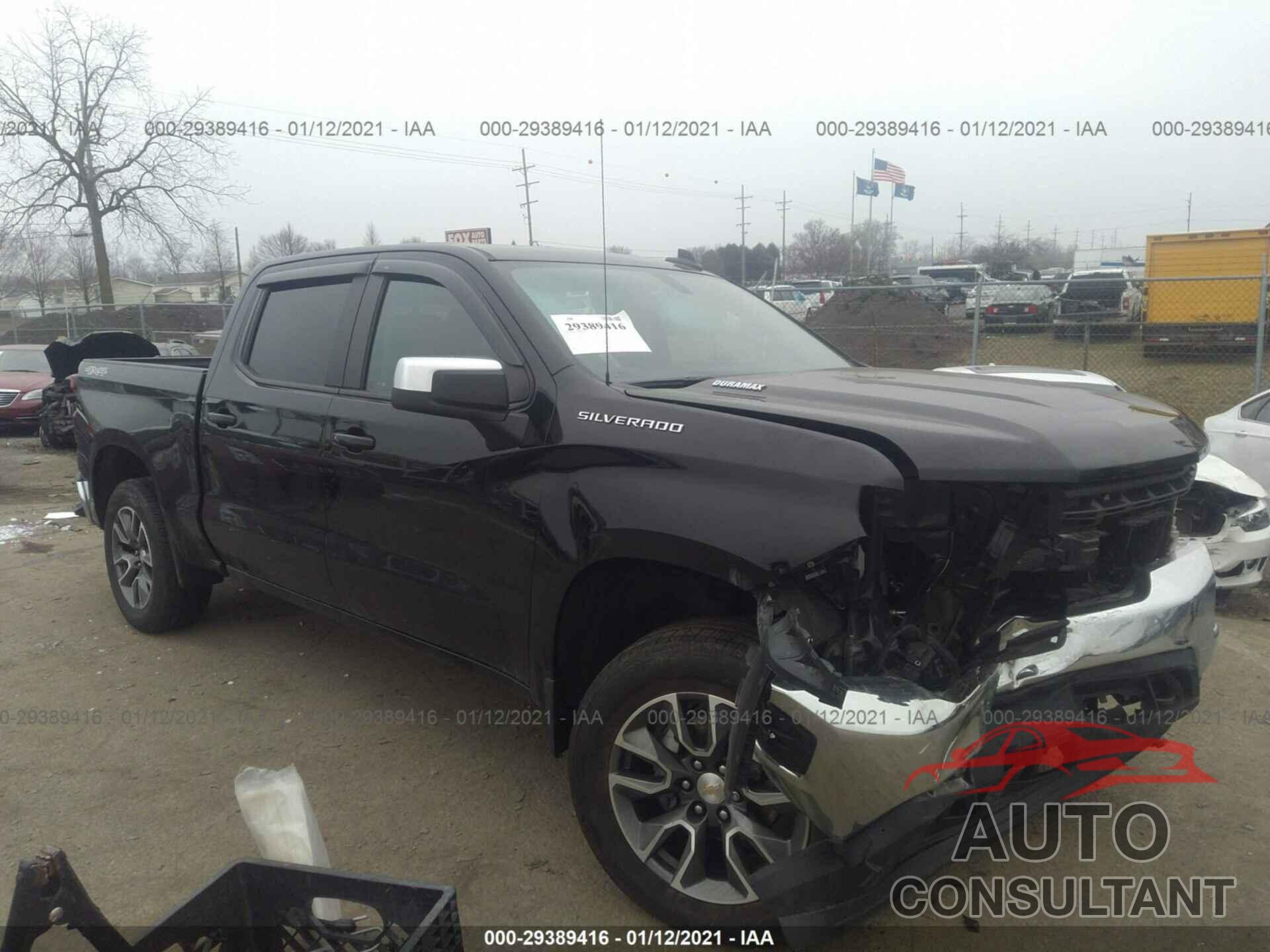 CHEVROLET SILVERADO 1500 2020 - 3GCUYDET1LG219831