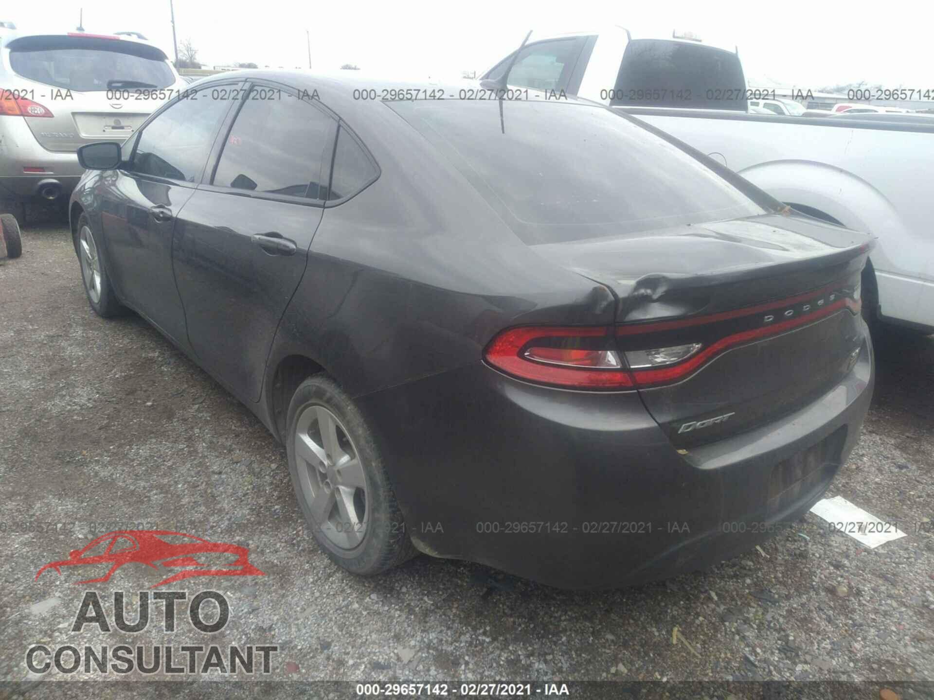 DODGE DART 2016 - 1C3CDFBA3GD584556