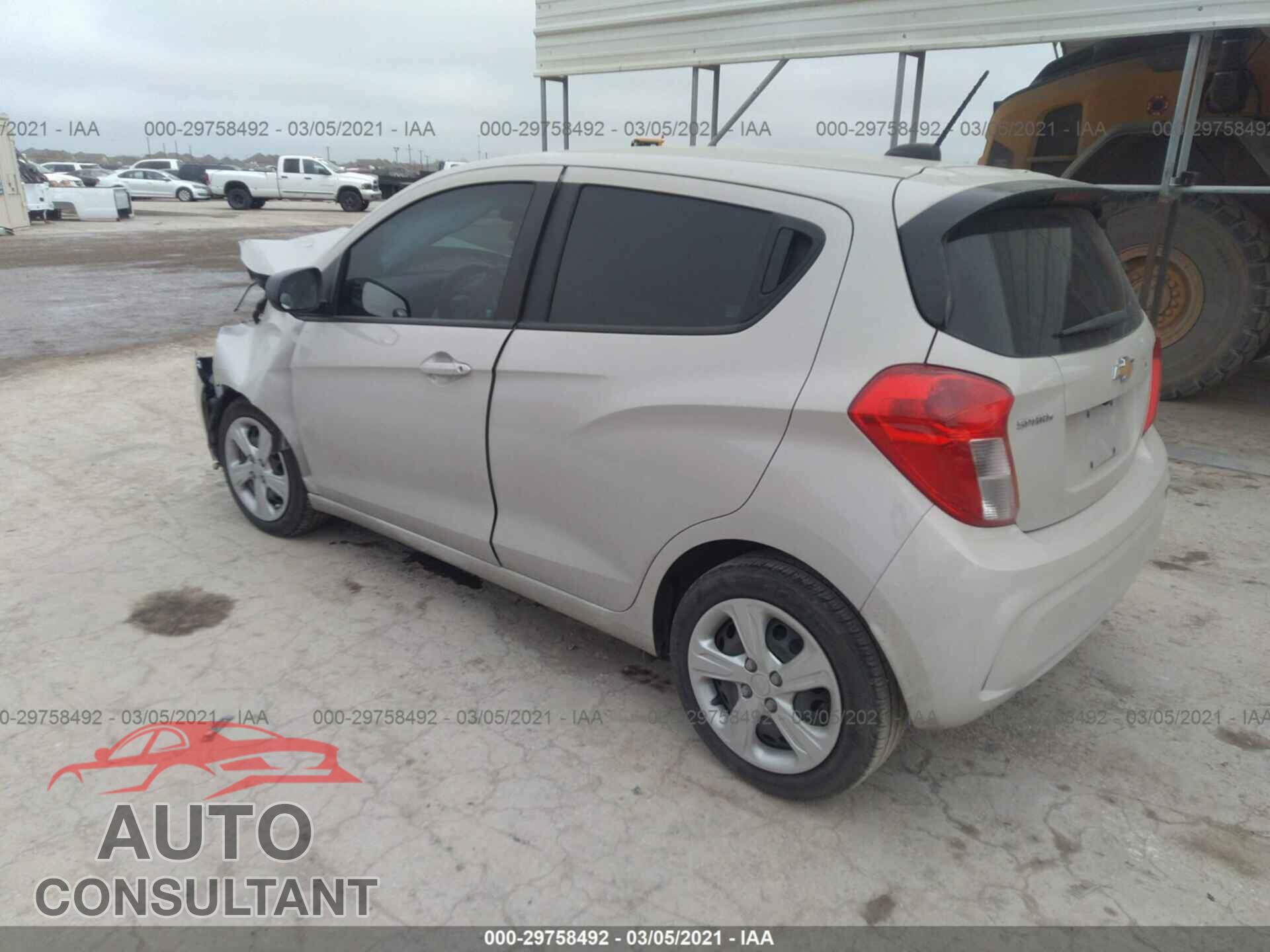 CHEVROLET SPARK 2019 - KL8CB6SA6KC810615