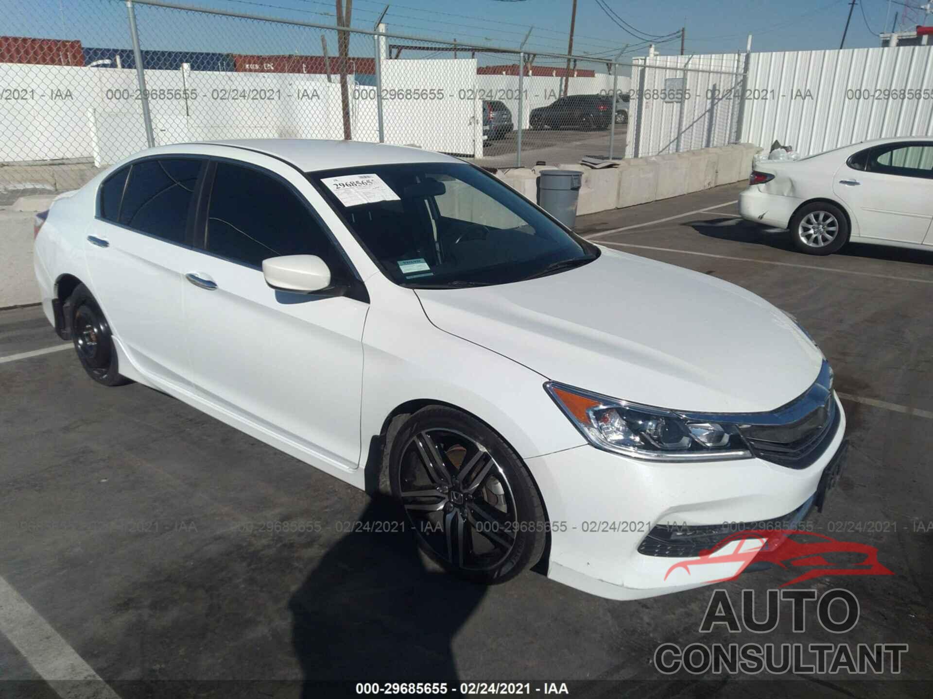 HONDA ACCORD SEDAN 2016 - 1HGCR2F55GA055261