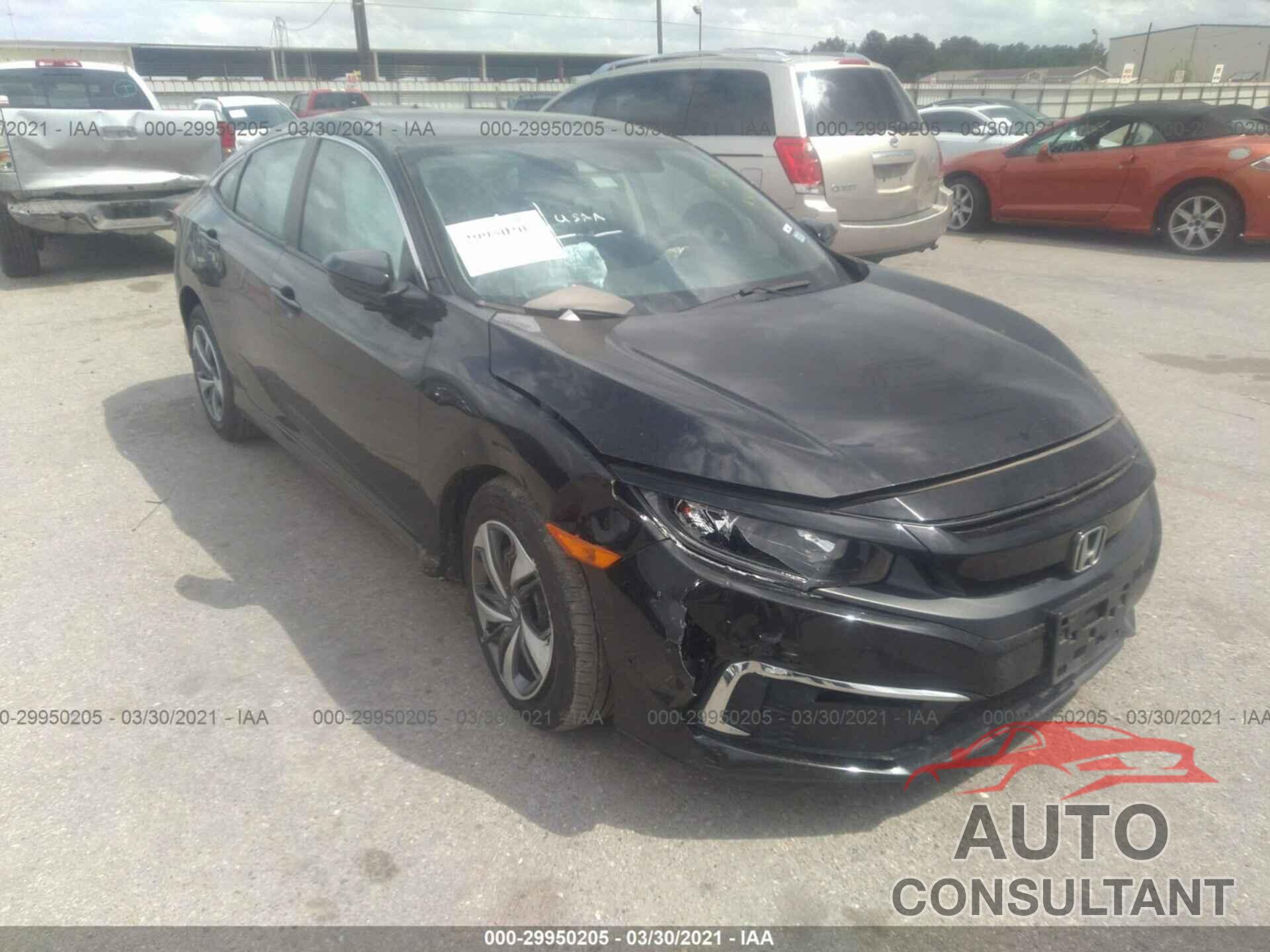 HONDA CIVIC SEDAN 2019 - 19XFC2F62KE047386