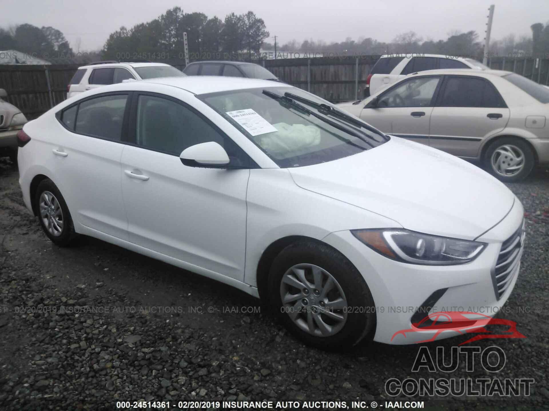 HYUNDAI ELANTRA 2017 - 5NPD74LF2HH113466