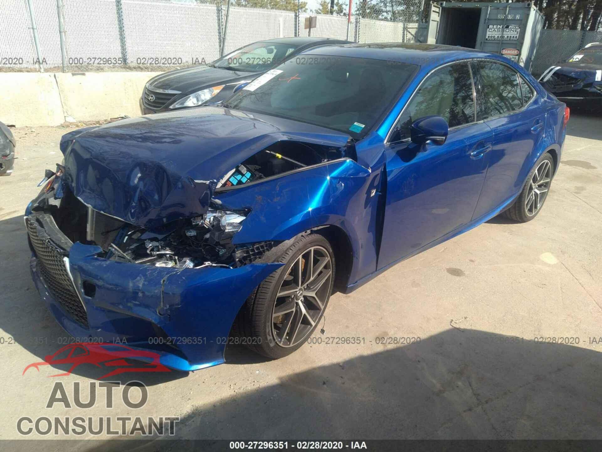 Lexus IS 2016 - JTHCE1D22G5010654