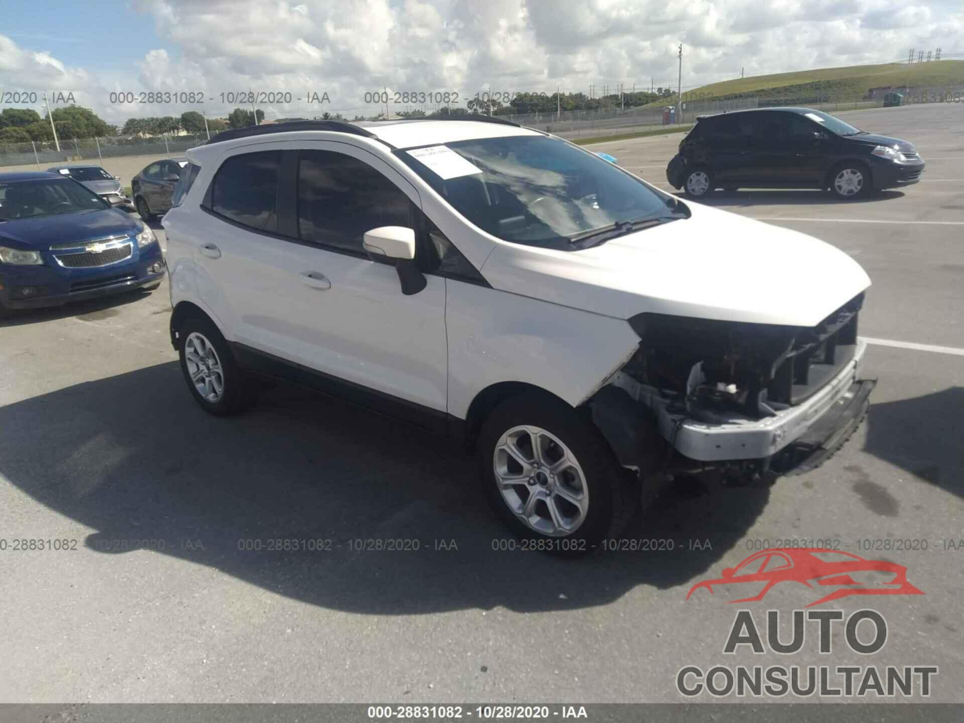 FORD ECOSPORT 2018 - MAJ3P1TE8JC189248