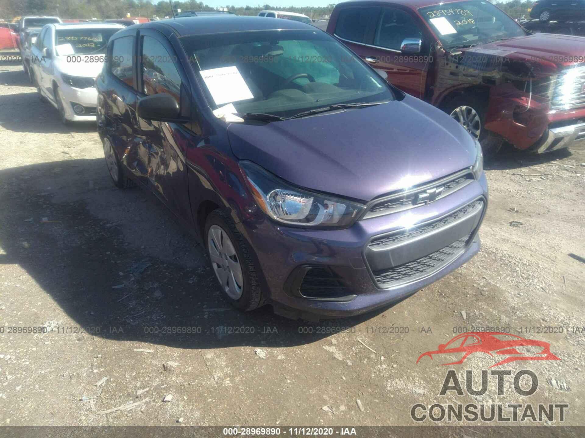CHEVROLET SPARK 2017 - KL8CB6SA1HC728588