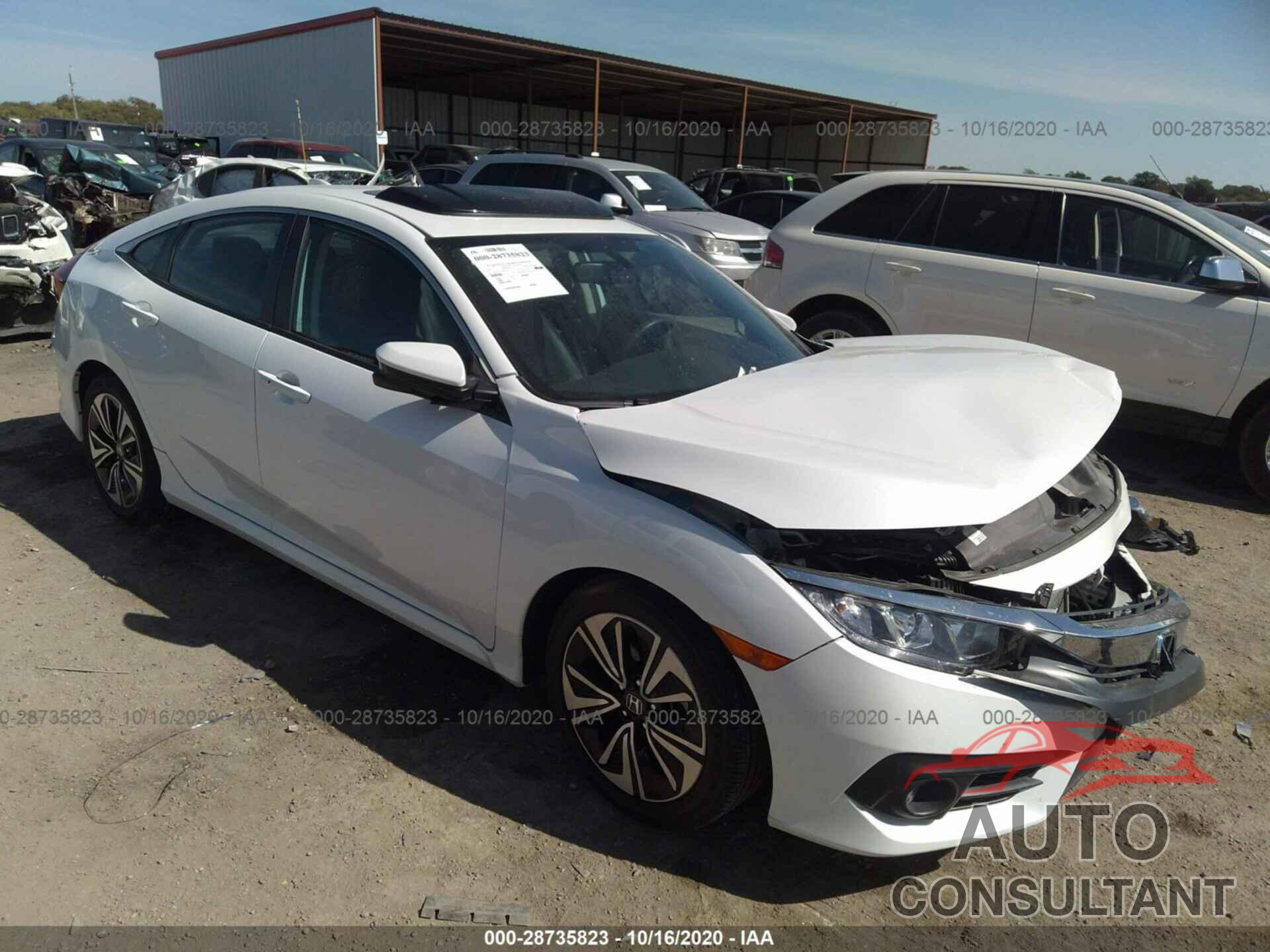 HONDA CIVIC SEDAN 2017 - 19XFC1F71HE011037