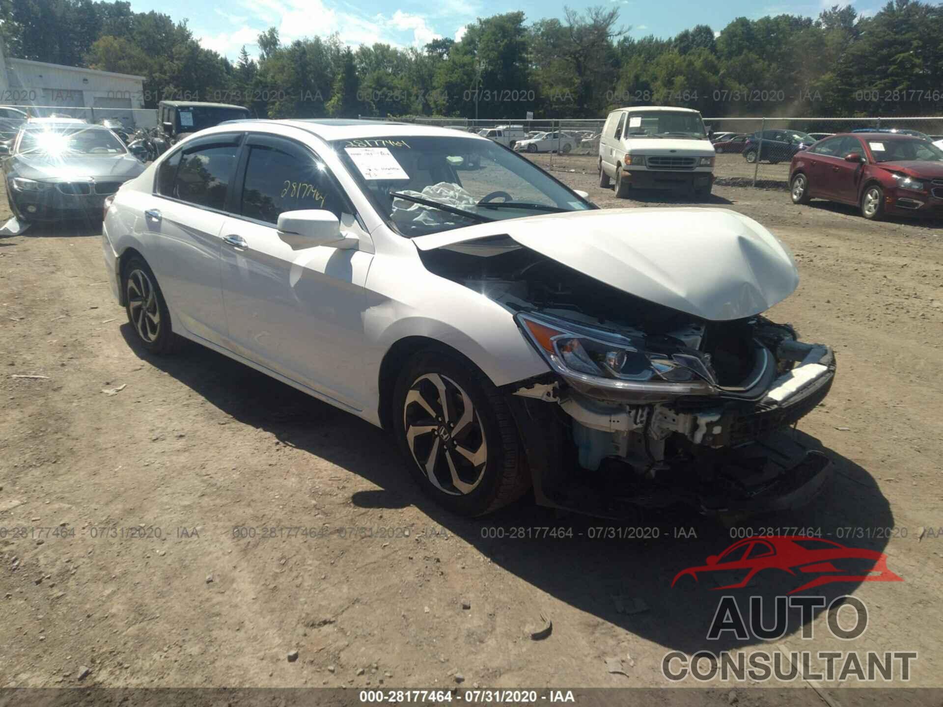 HONDA ACCORD SEDAN 2016 - 1HGCR2F87GA219488