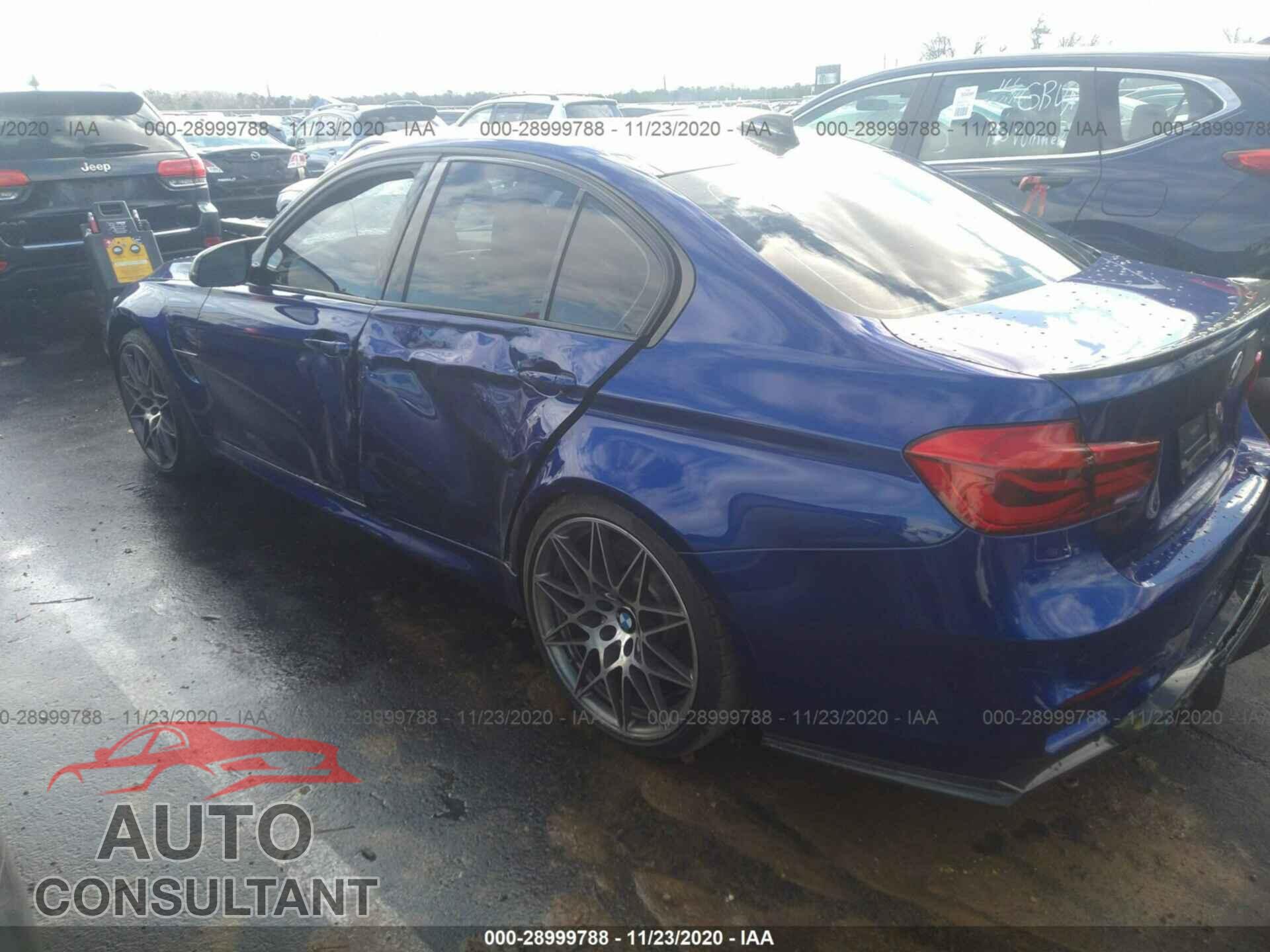 BMW M3 2017 - WBS8M9C31H5G85203