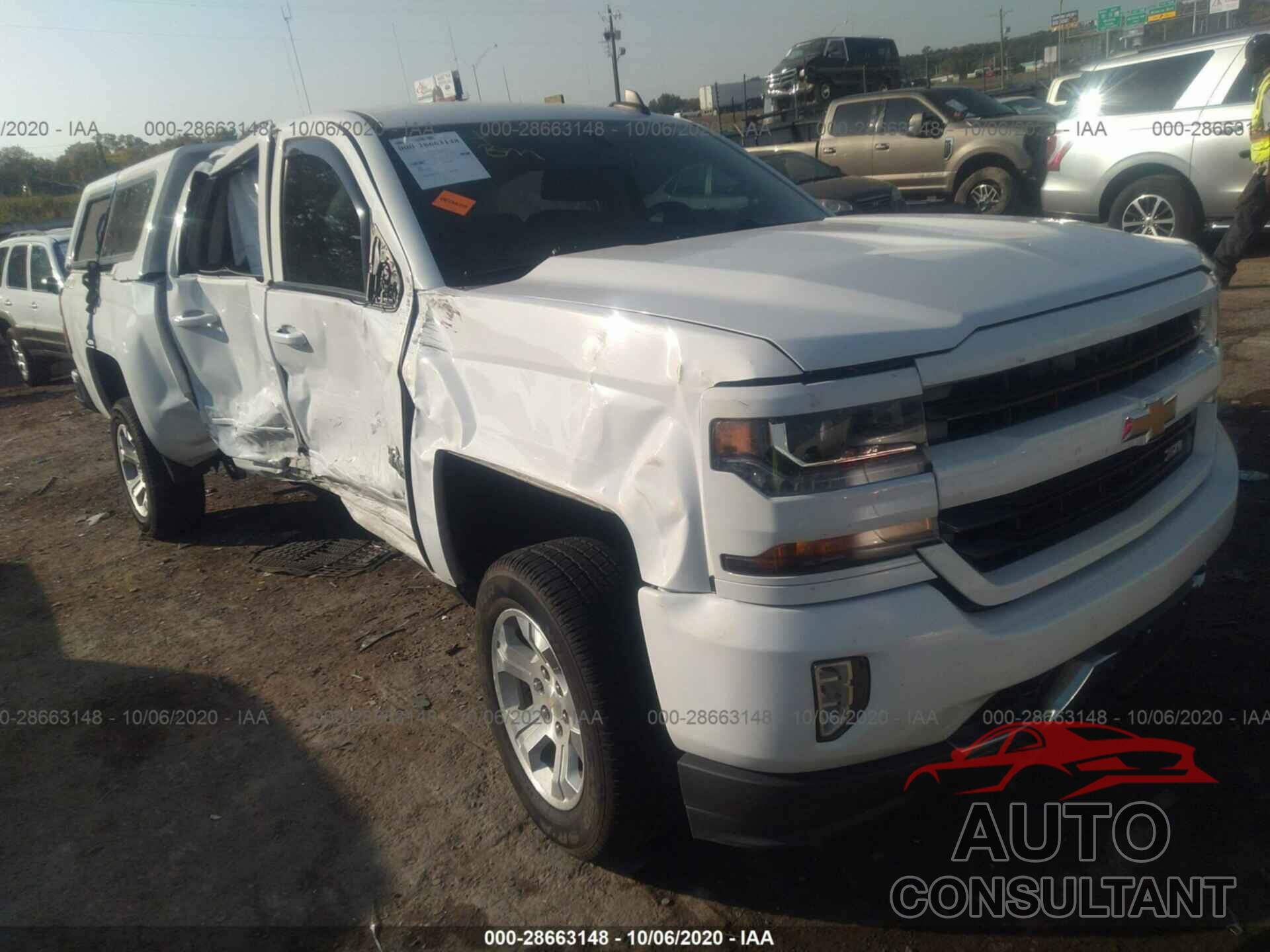 CHEVROLET SILVERADO 1500 2017 - 3GCUKREC2HG188644