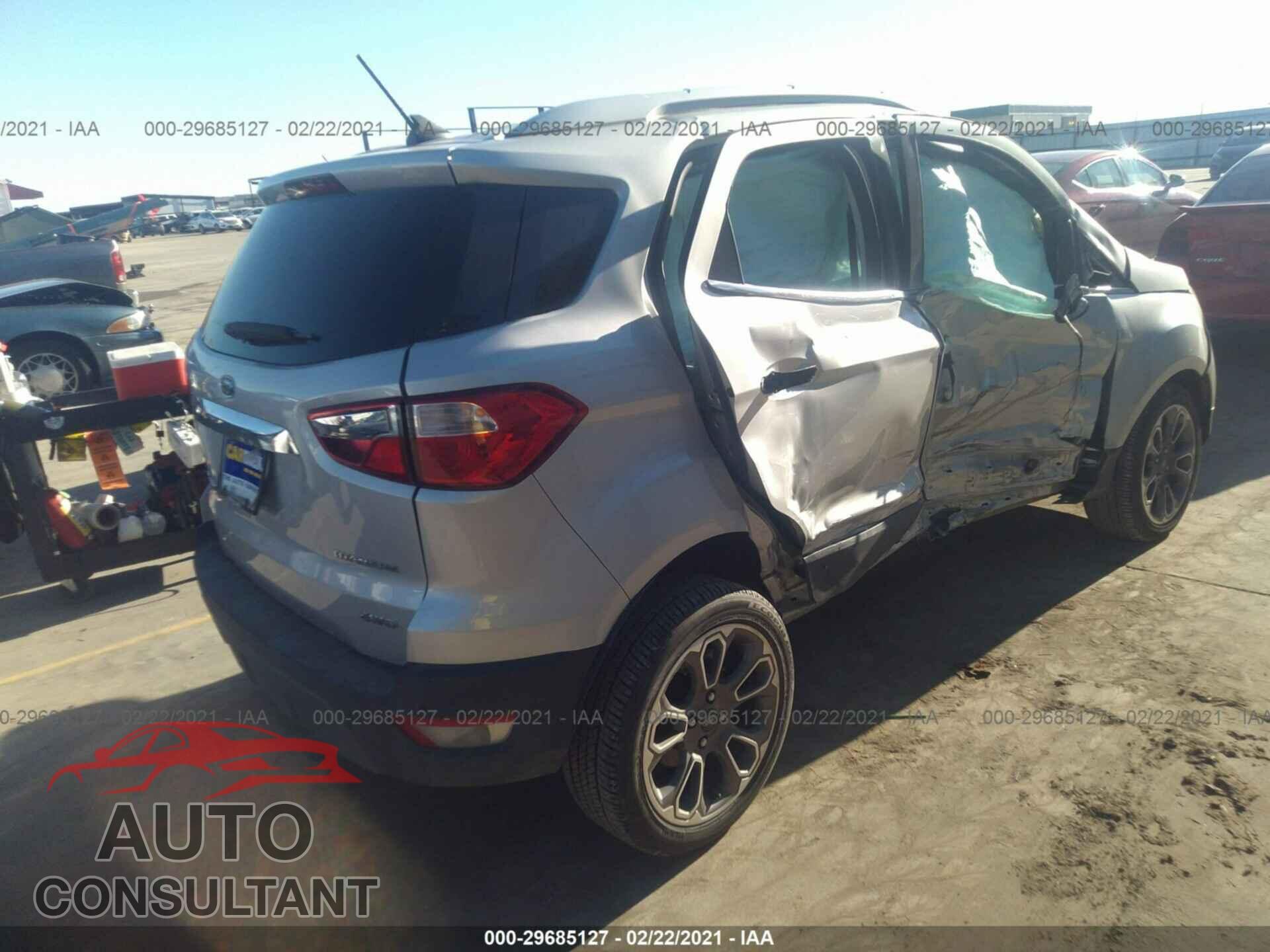 FORD ECOSPORT 2020 - MAJ6S3KL7LC358251