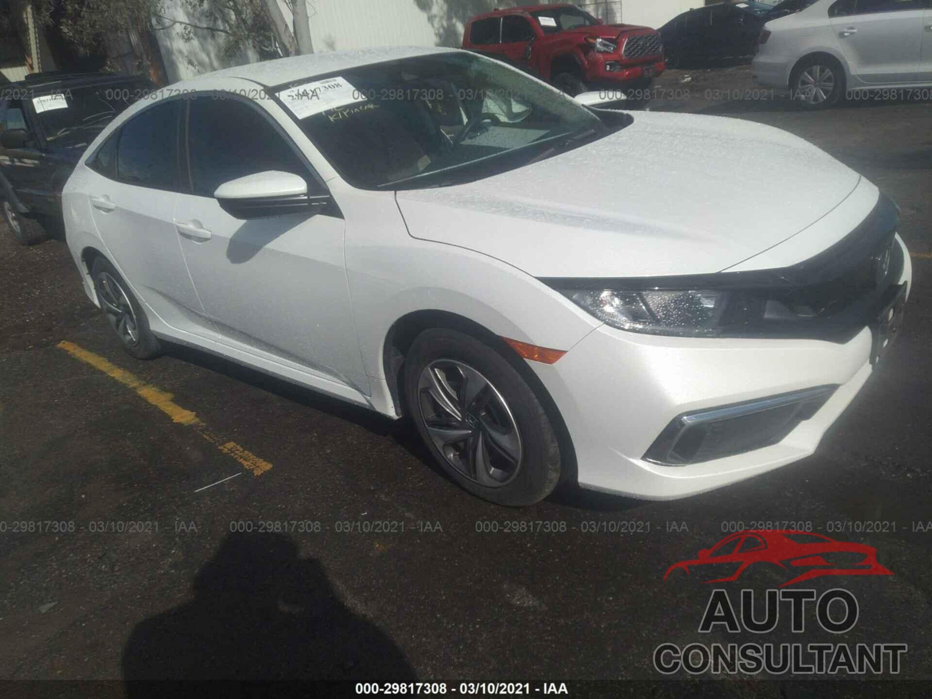 HONDA CIVIC SEDAN 2019 - 19XFC2F66KE207981