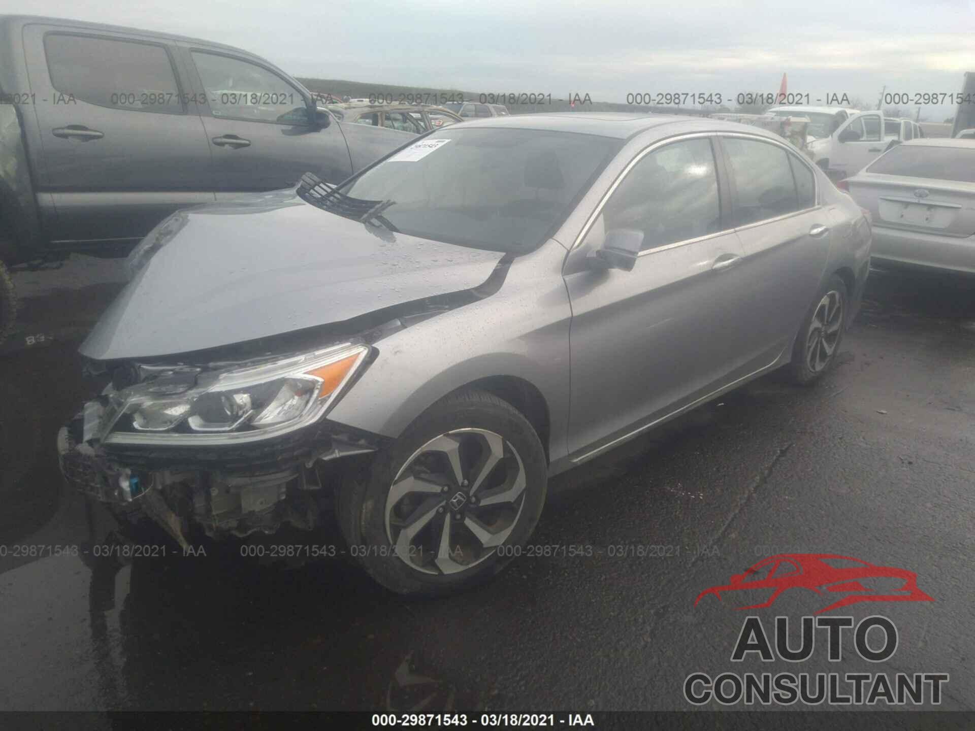 HONDA ACCORD SEDAN 2017 - 1HGCR2F76HA228059