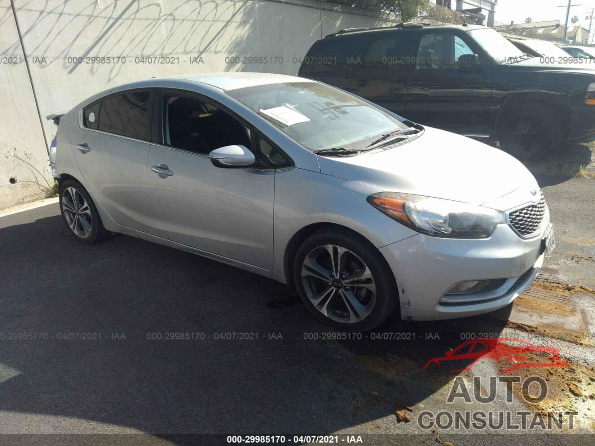 KIA FORTE 2016 - KNAFX4A82G5589788