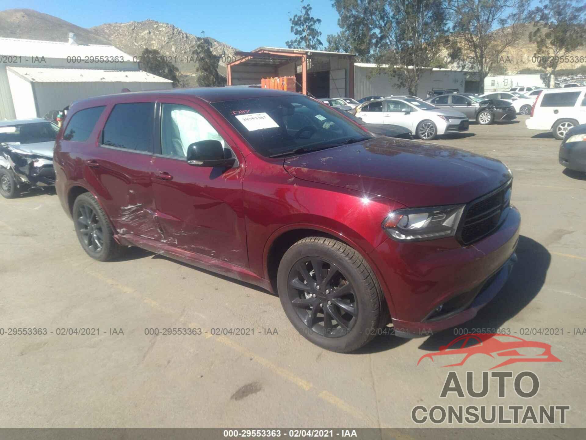 DODGE DURANGO 2018 - 1C4RDHDG6JC149823