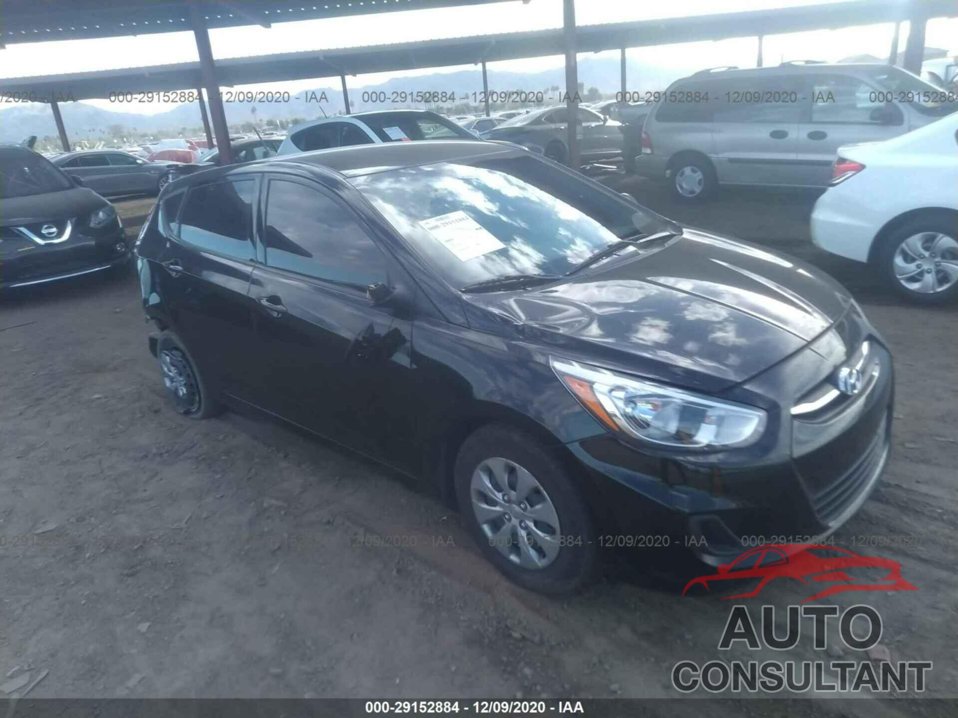 HYUNDAI ACCENT 2017 - KMHCT5AEXHU362428