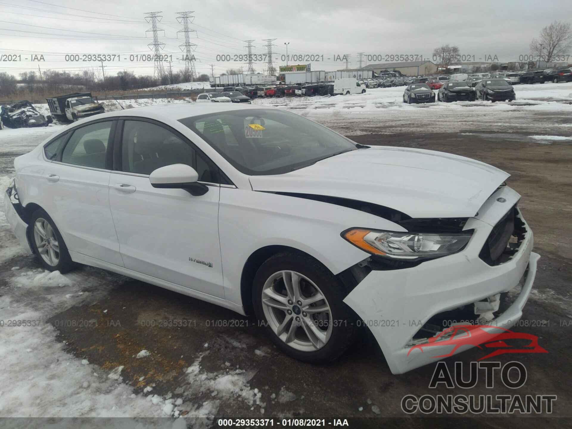 FORD FUSION HYBRID 2018 - 3FA6P0LU6JR173517