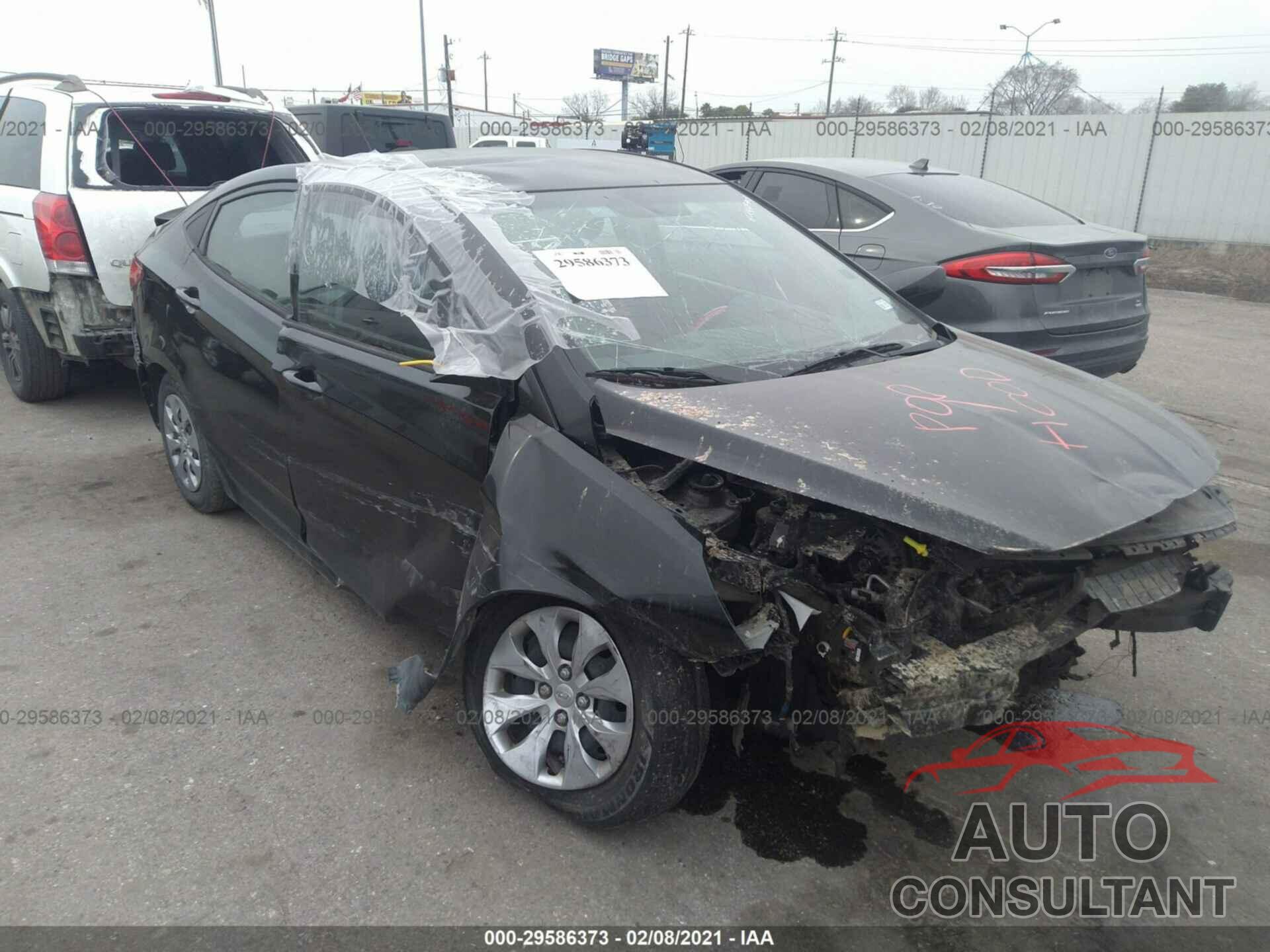 HYUNDAI ACCENT 2017 - KMHCT4AE5HU265065