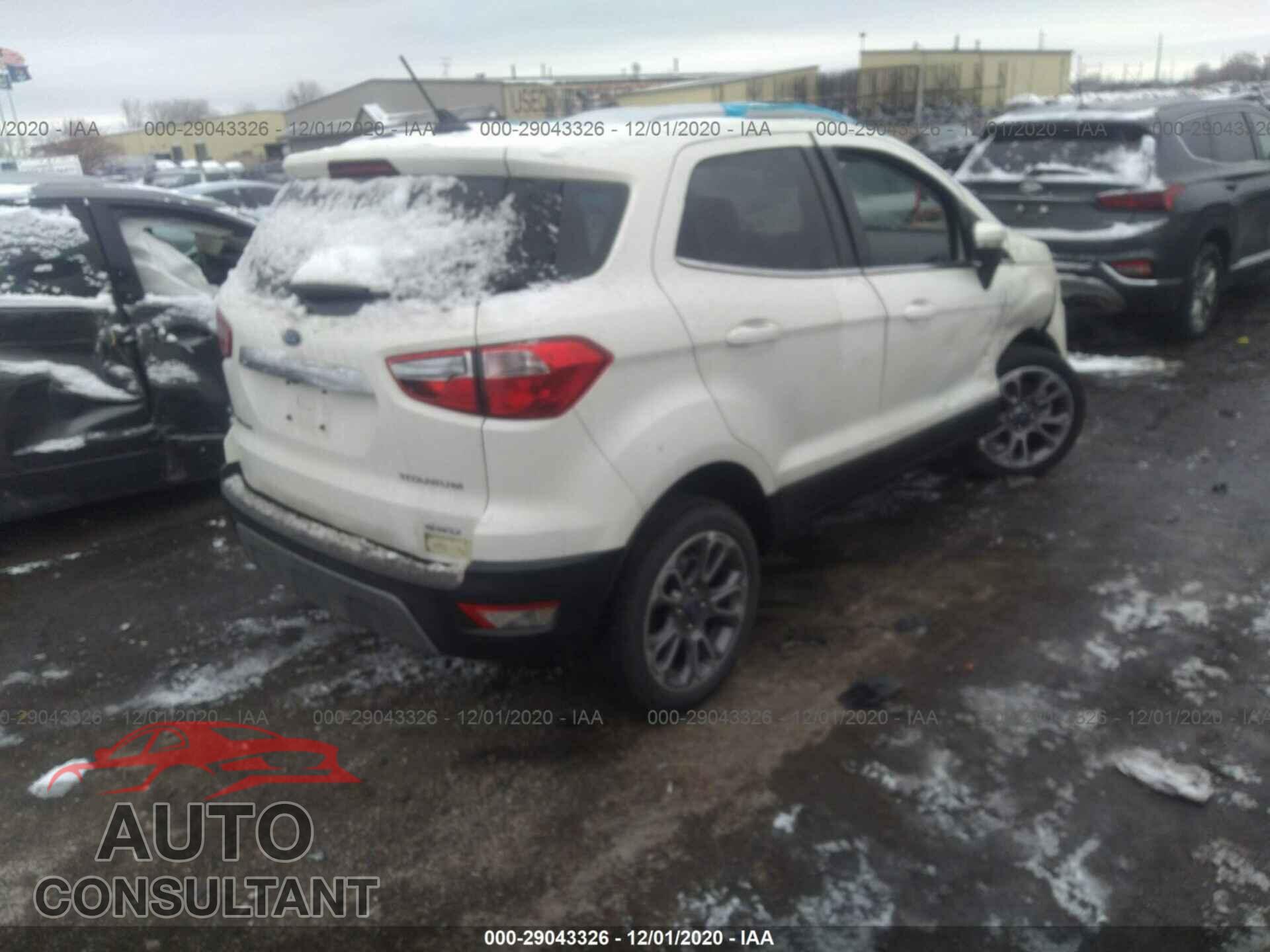 FORD ECOSPORT 2020 - MAJ6S3KL3LC358487