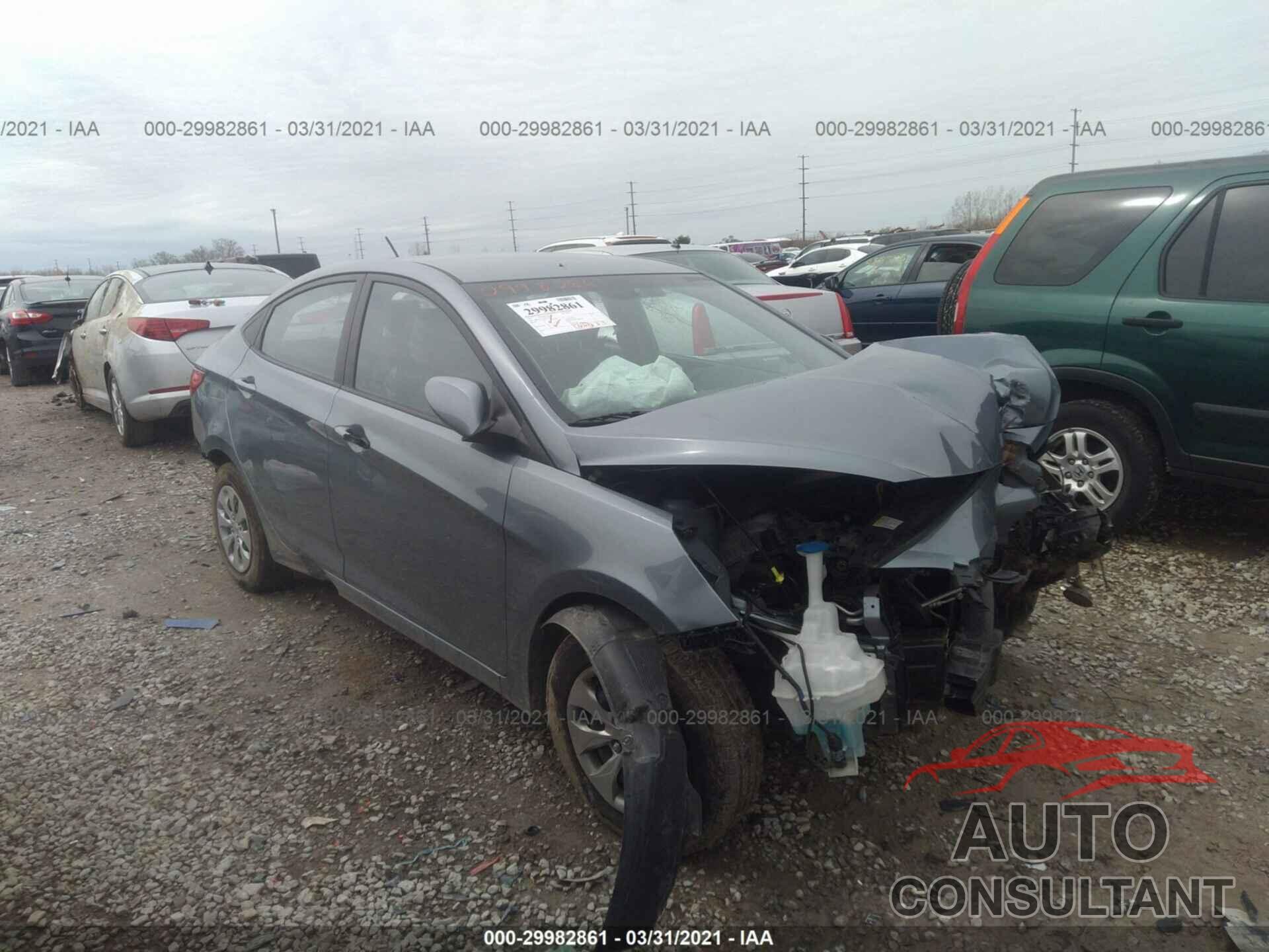 HYUNDAI ACCENT 2017 - KMHCT4AE5HU354733