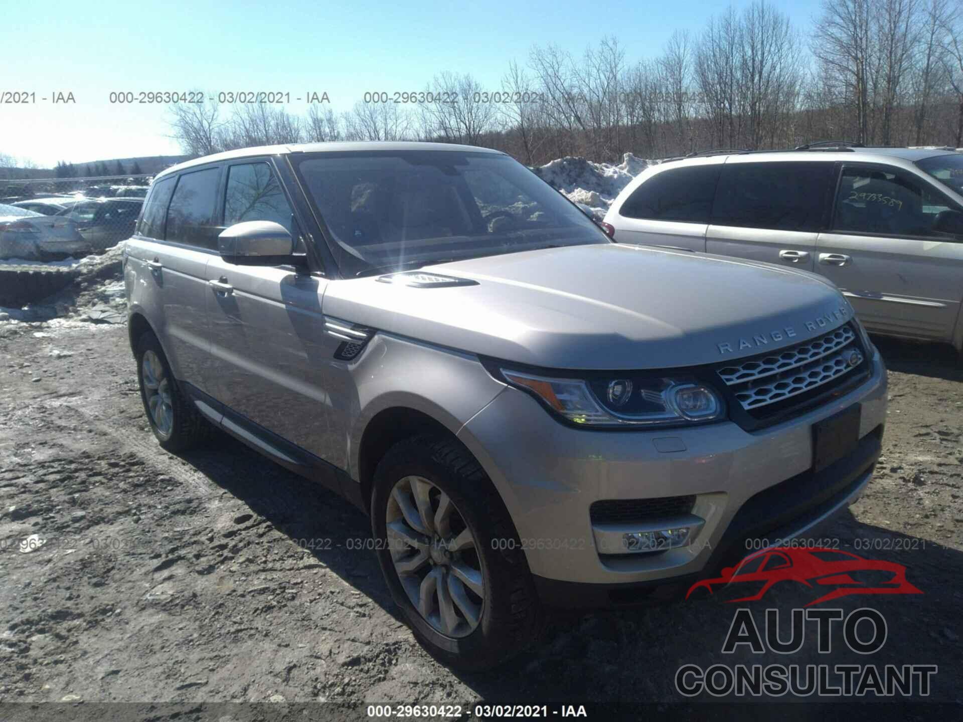 LAND ROVER RANGE ROVER SPORT 2016 - SALWR2PF0GA102546