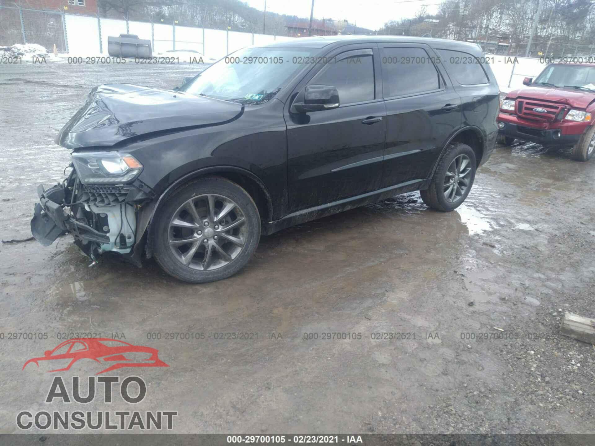 DODGE DURANGO 2017 - 1C4RDJDGXHC780964