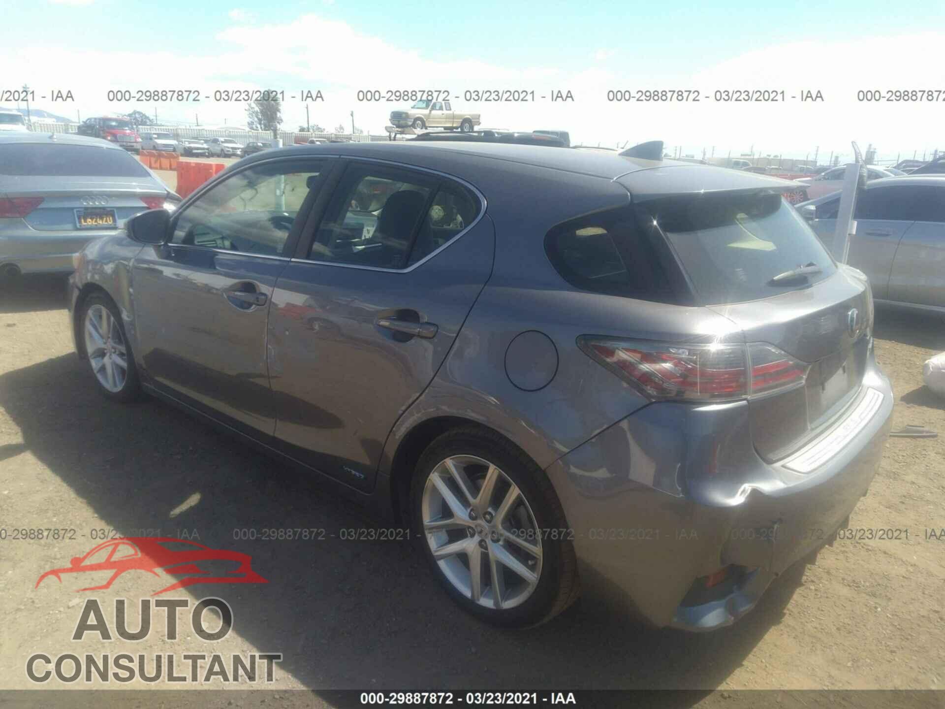 LEXUS CT 2017 - JTHKD5BH5H2284589